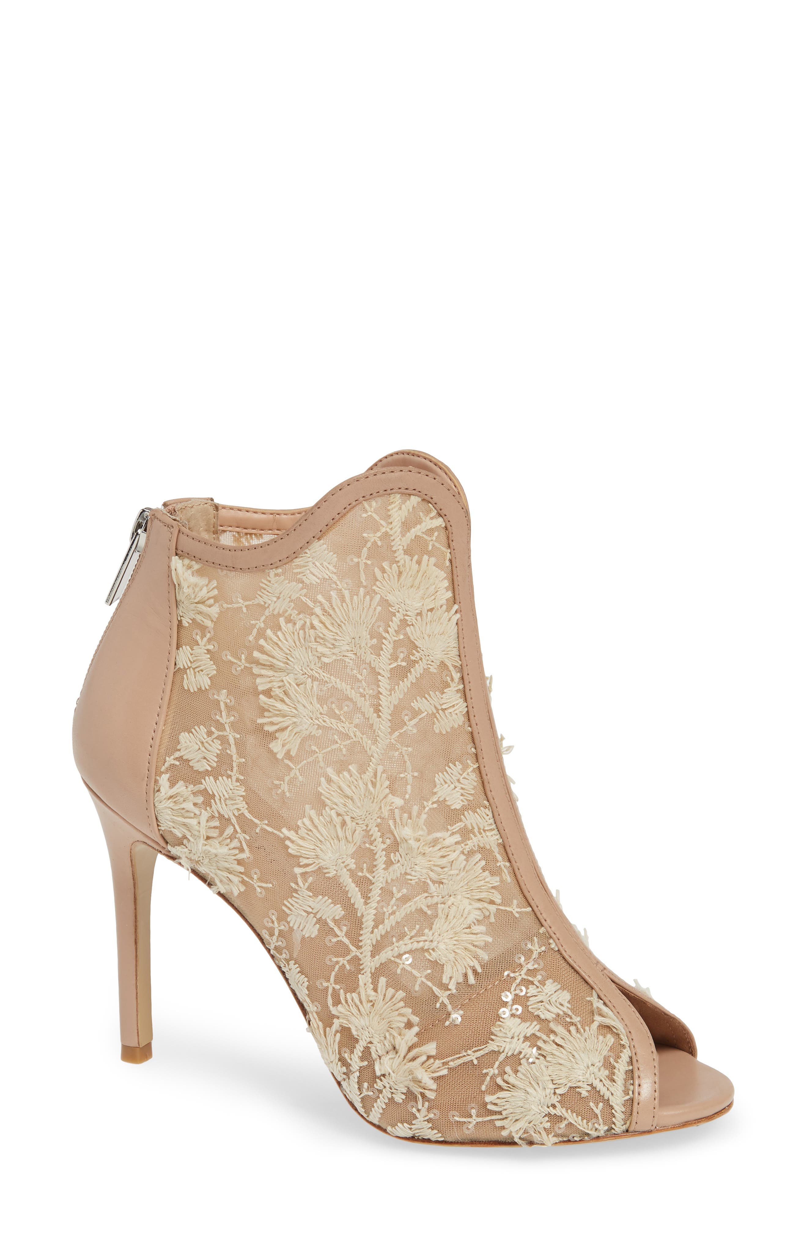 Charles David Camilla Embellished Bootie- Brown