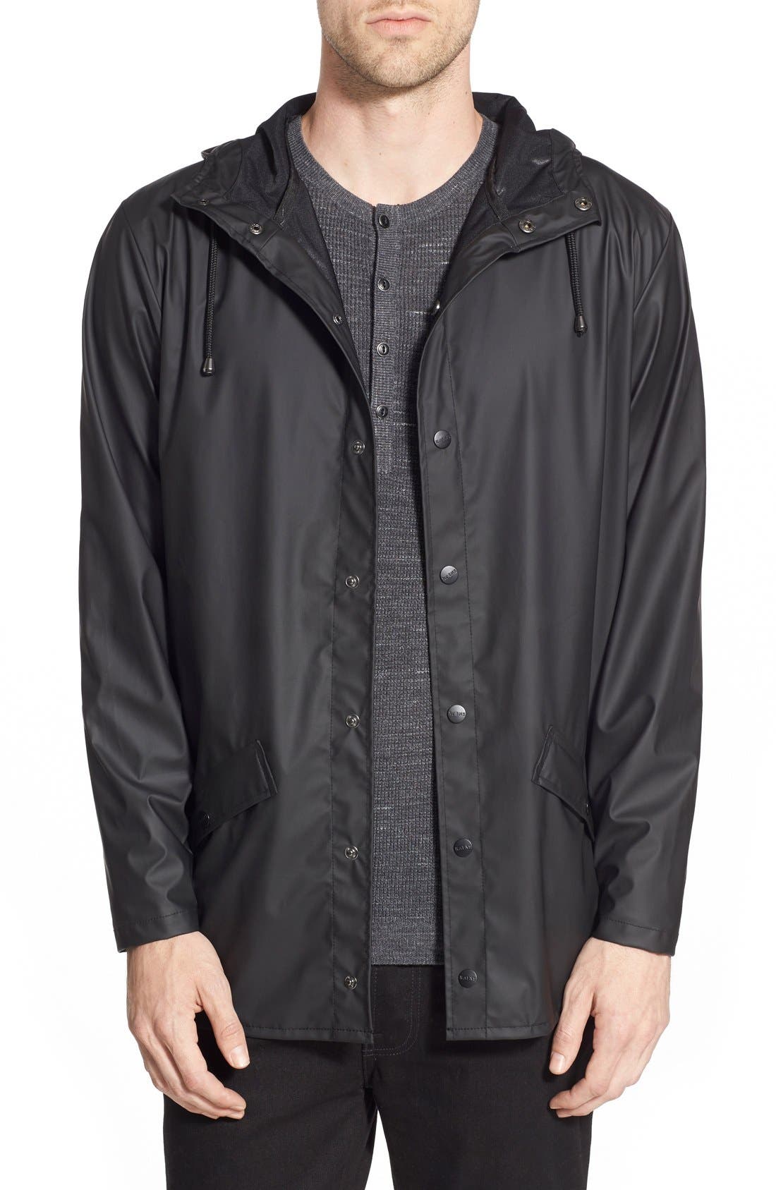 Rains Lightweight Hooded Rain Jacket