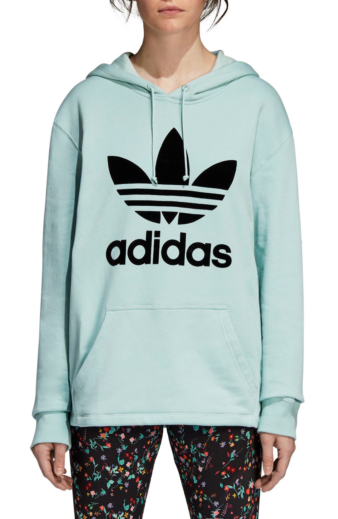 Adidas Originals Trefoil Hoodie, Green
