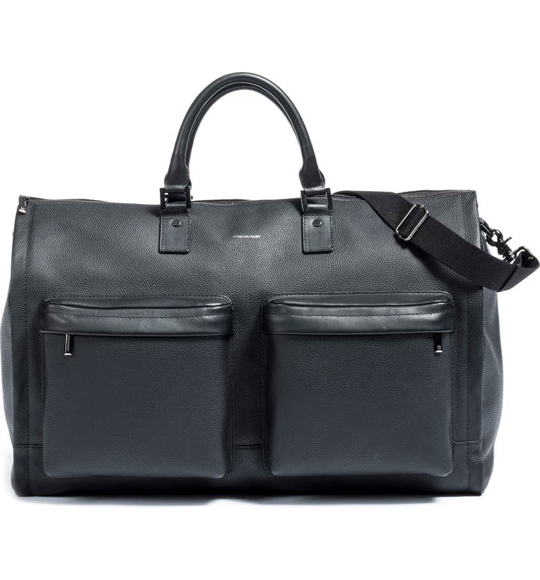 hook + ALBERT Leather Garment Bag | Nordstrom