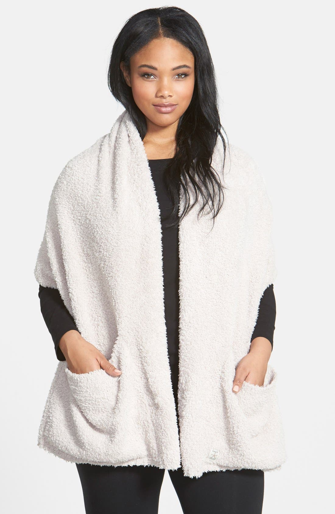 Barefoot Dreams Cozychic Travel Shawl, Size One Size - Beige (Online Only)
