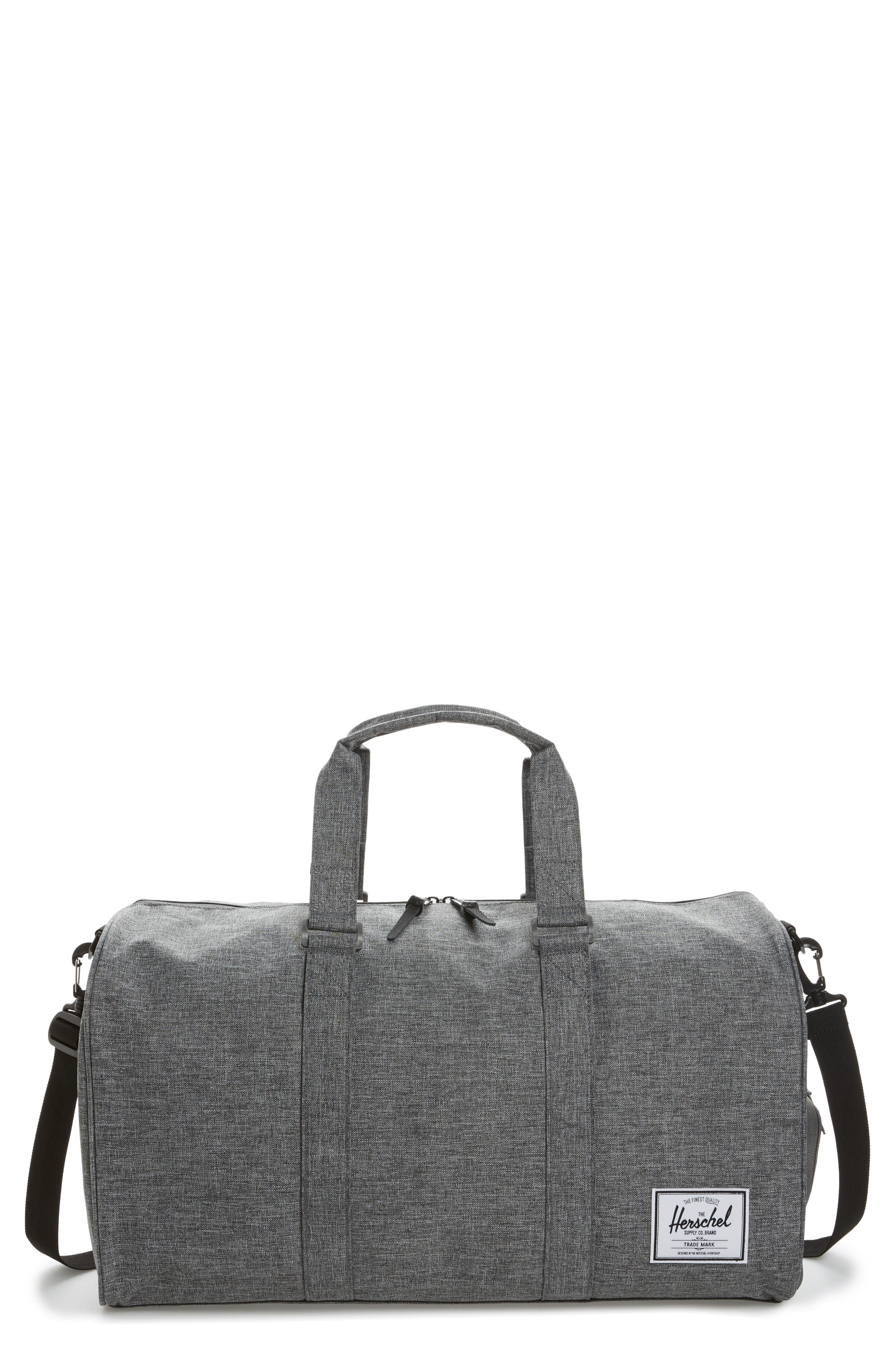 herschel duffle bag grey