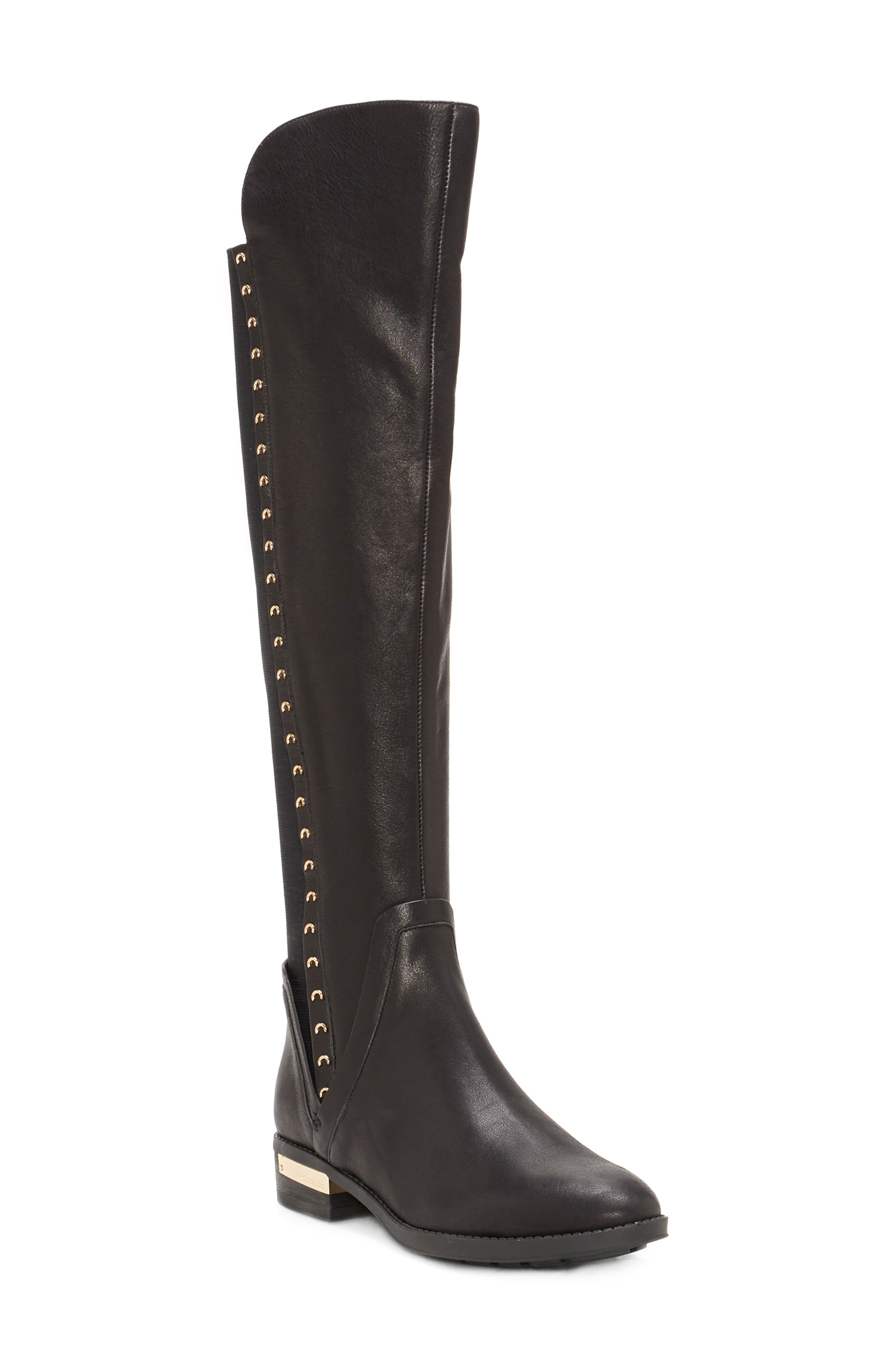 UPC 190662966636 product image for Women's Vince Camuto Pardonal Over-The-Knee Boot, Size 7.5 M - Black | upcitemdb.com