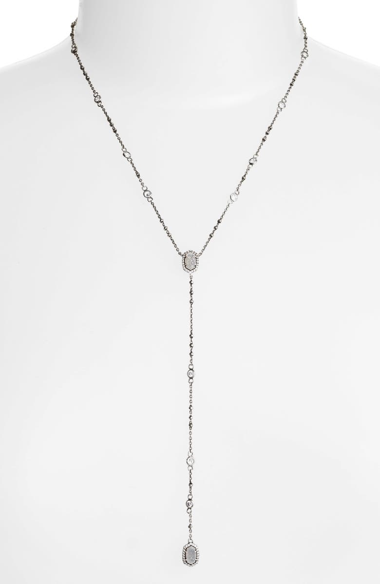 Kendra Scott 'Claudia' Crystal Y-Necklace | Nordstrom