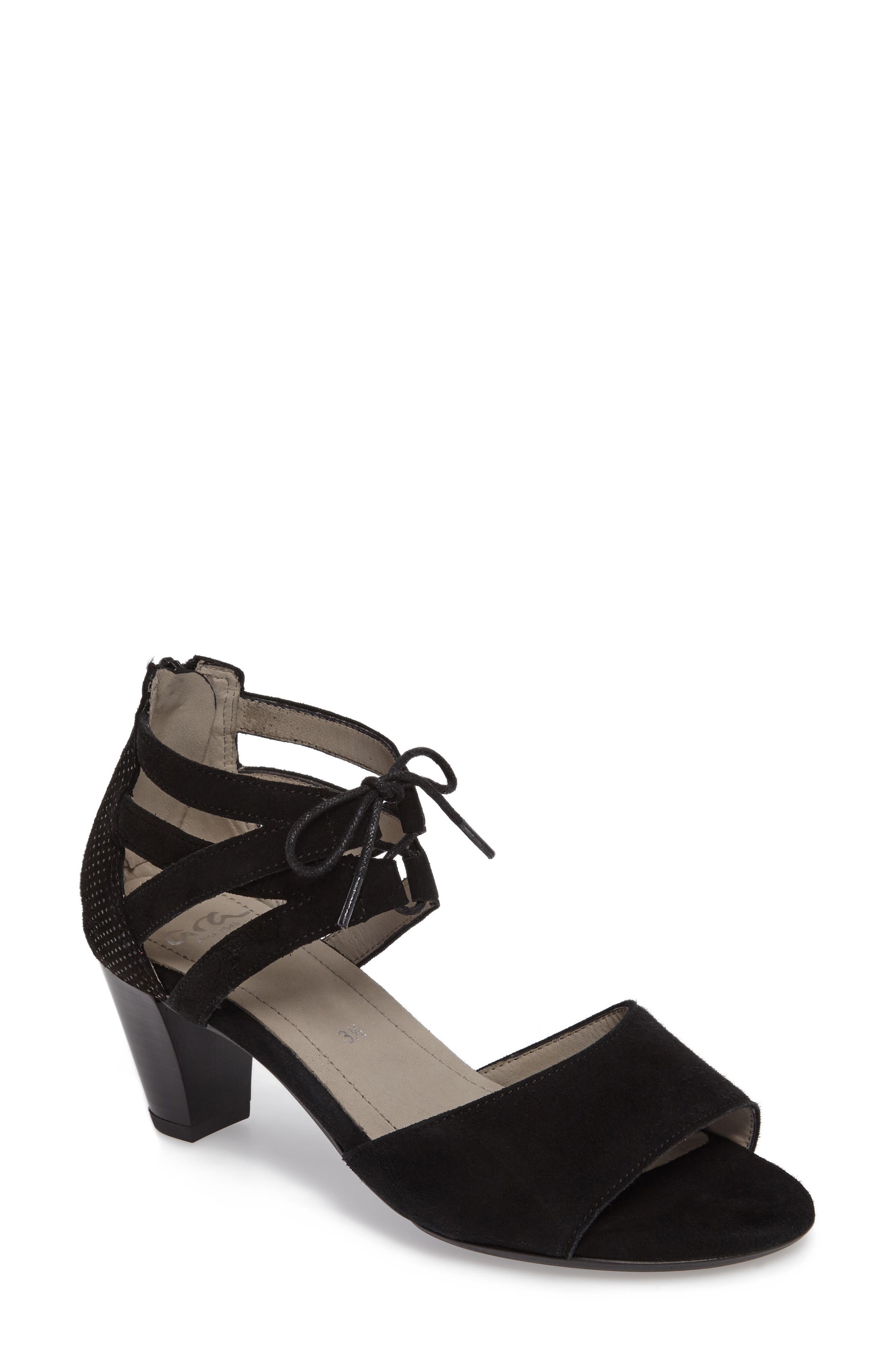 Ara Racquel Sandal- Black