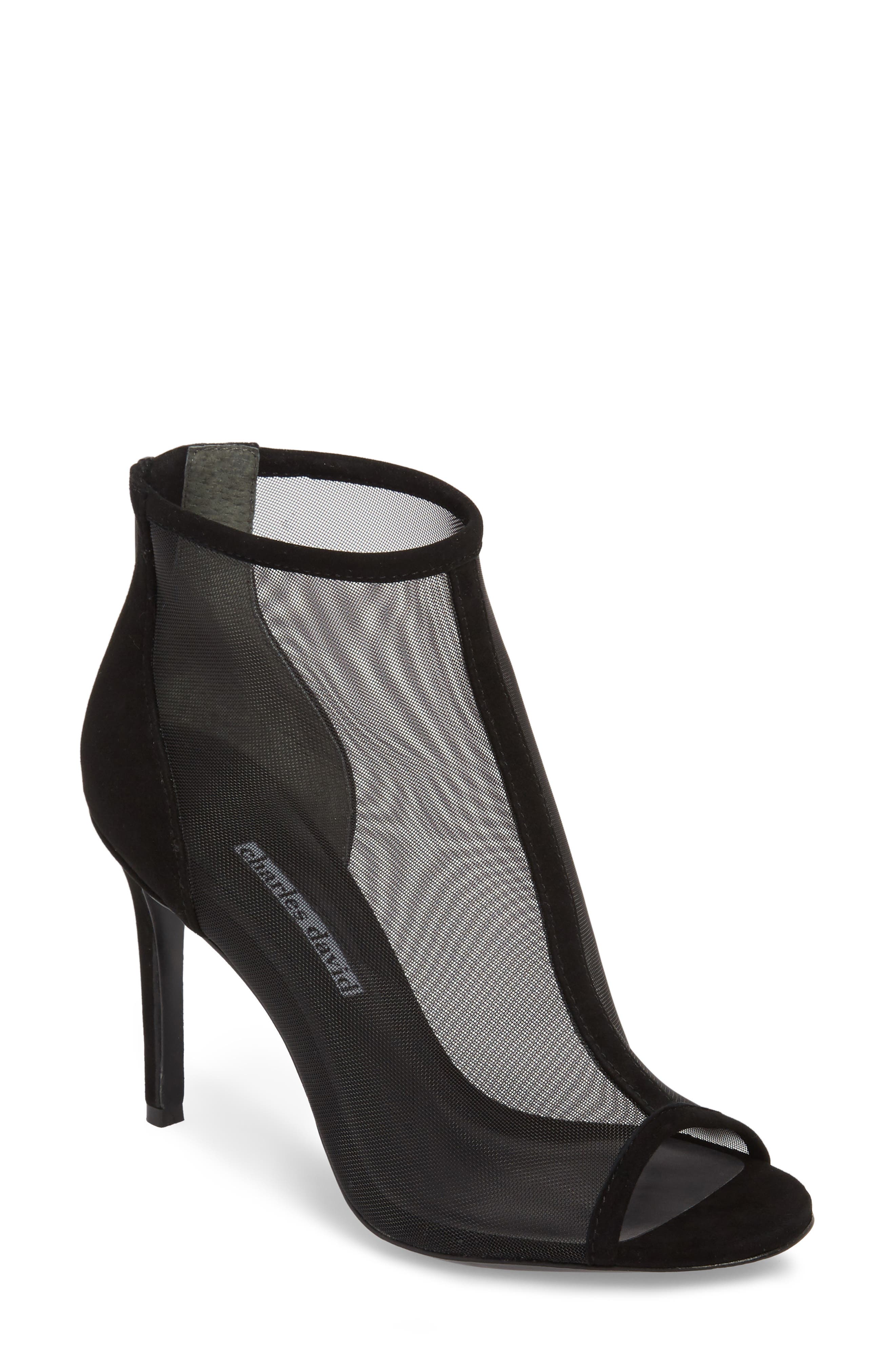 Charles David Court Mesh Bootie- Black