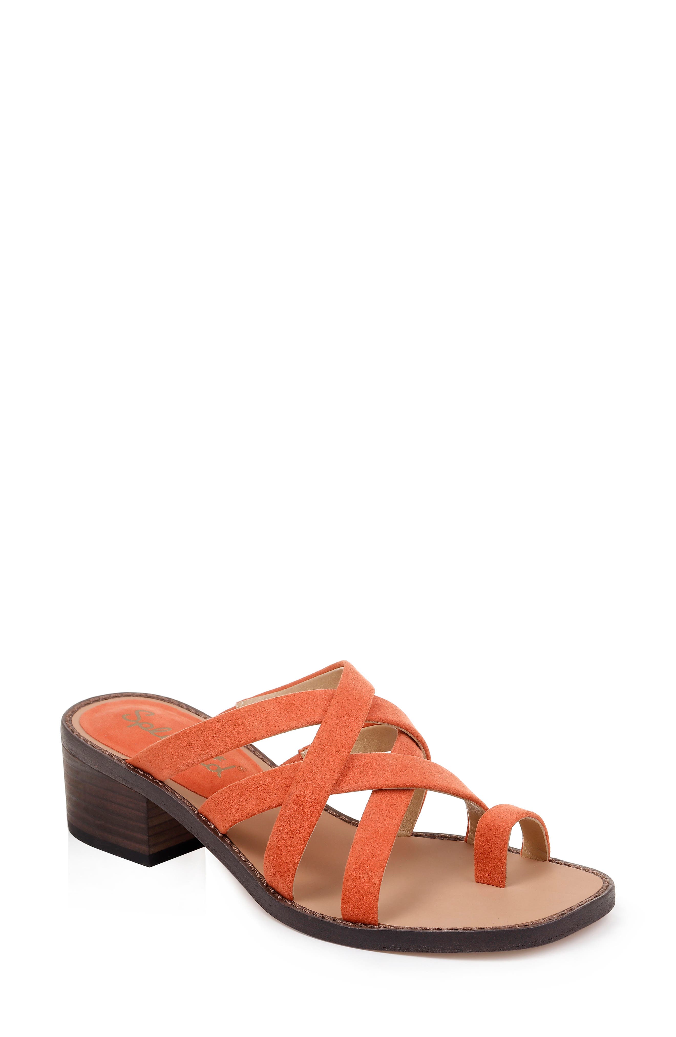Splendid Stevie Slide Sandal, Orange