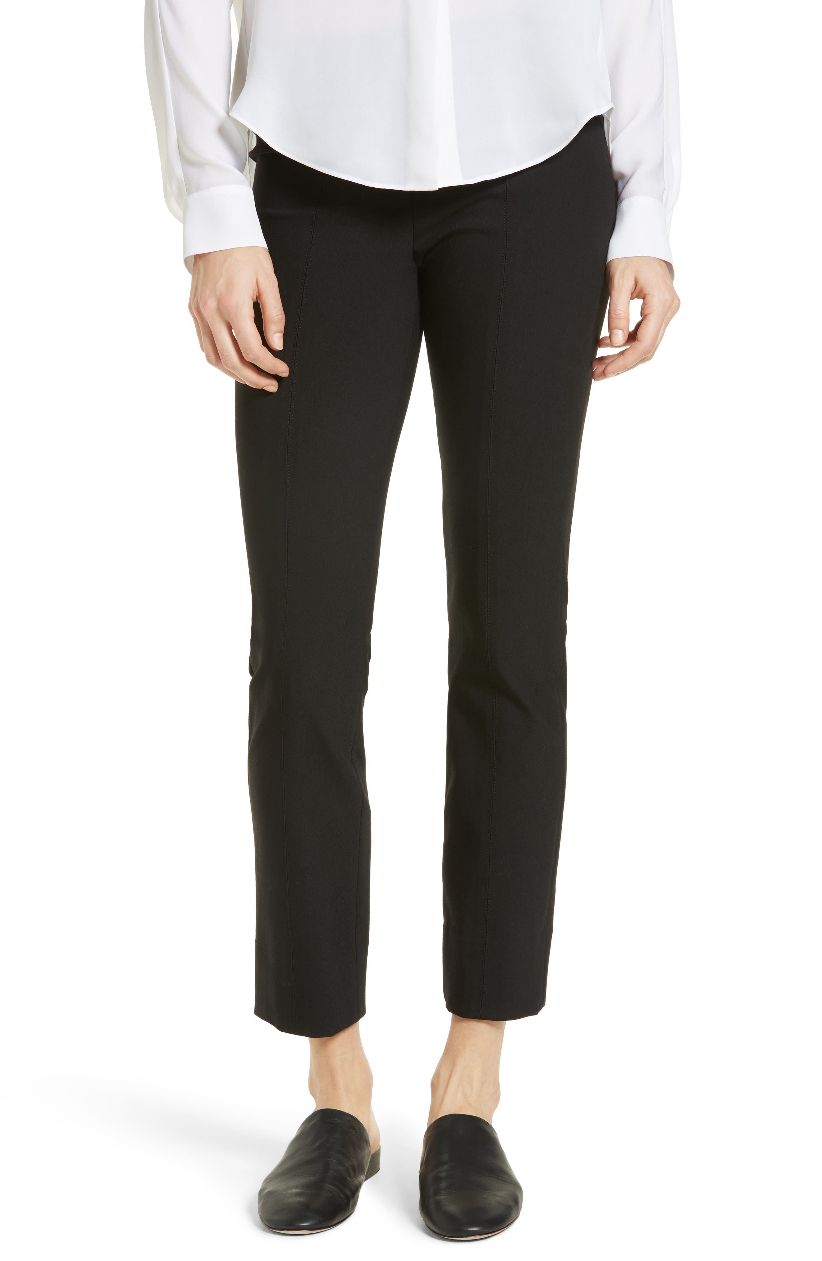 Vince Crop Leggings, Black