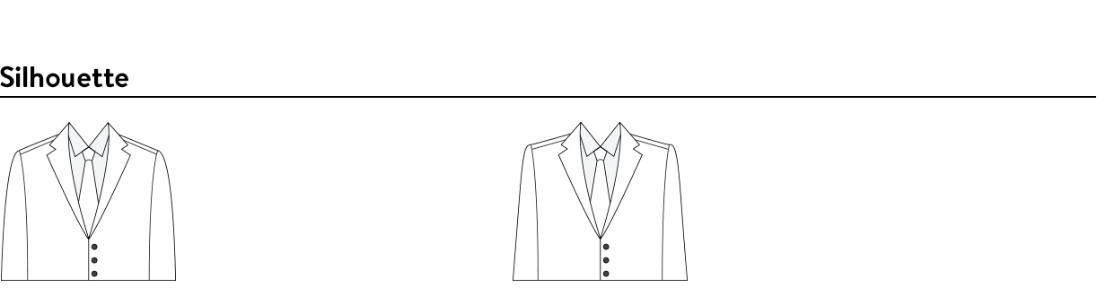 Natural or Structured Silhouette