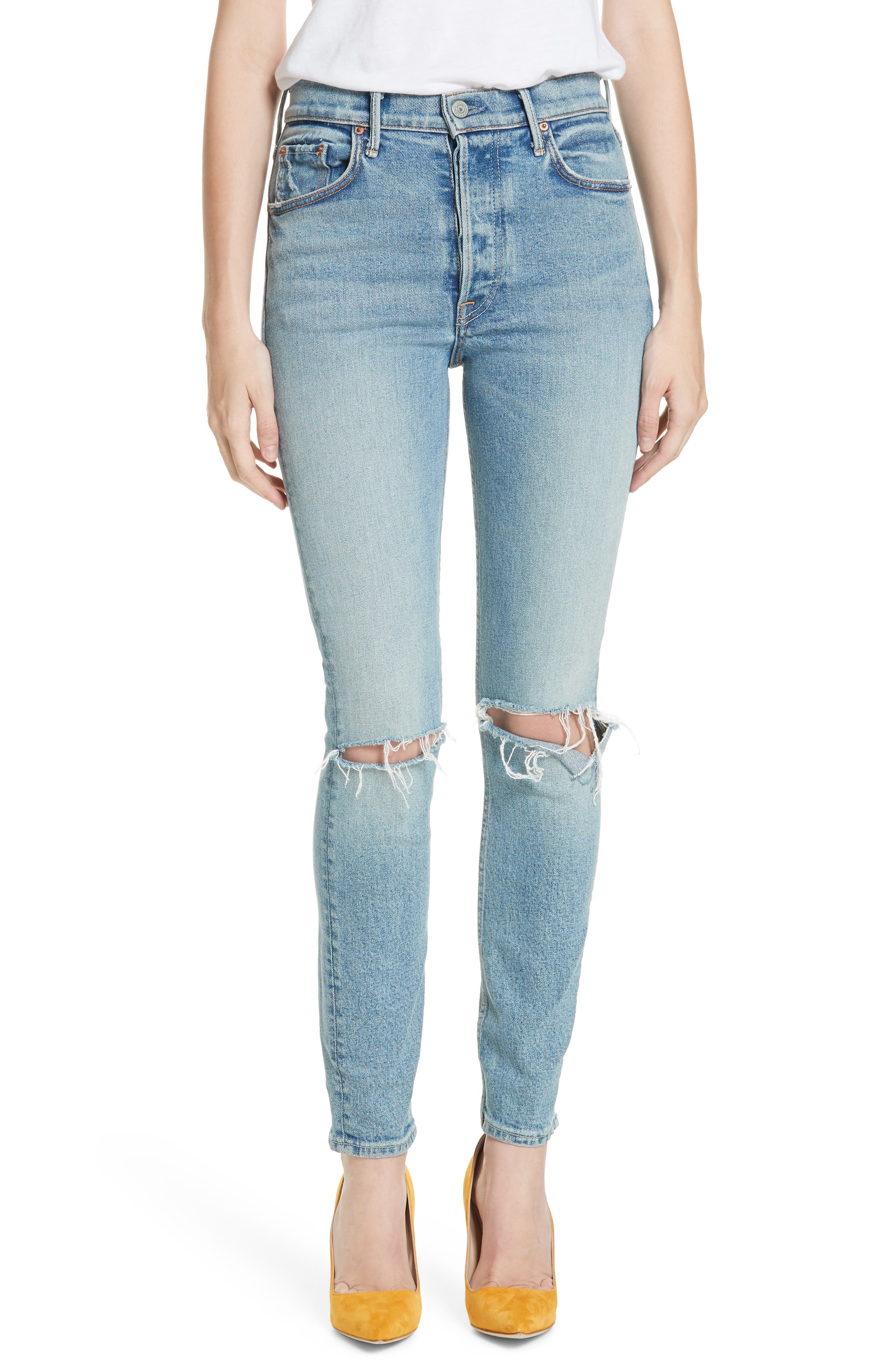 Women's Grlfrnd Karolina High Waist Jeans Women's Grlfrnd Karolina High Waist Jeans