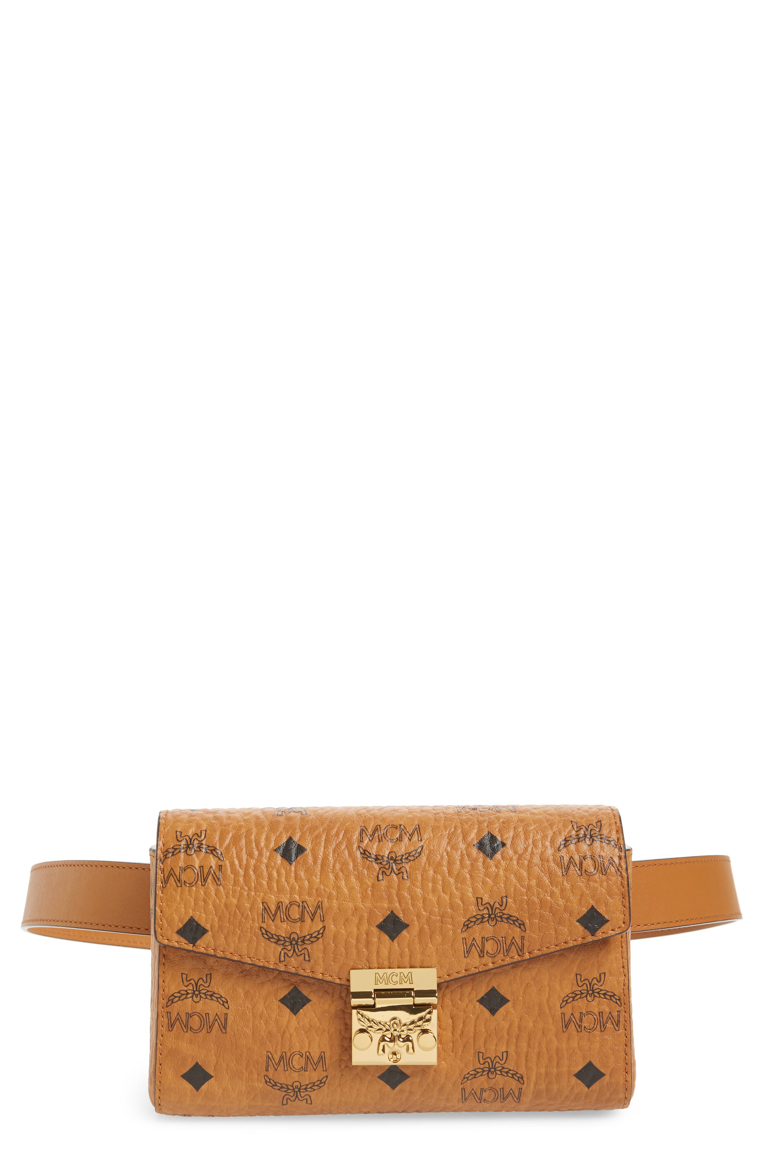 MCM Small Patricia Visetos Belt Bag Nordstrom