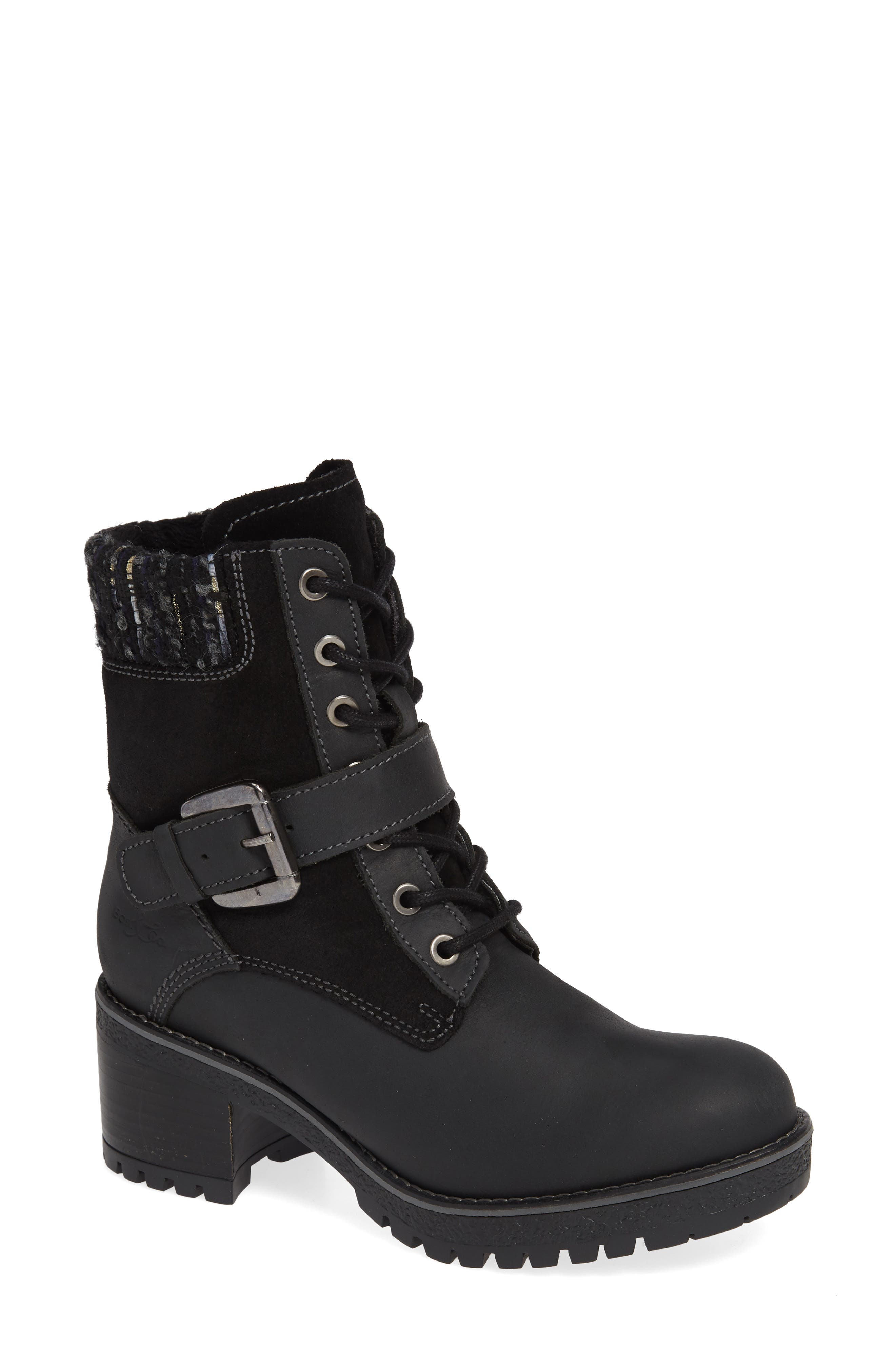 Bos. & Co. Marvel Waterproof Moto Boot - Black