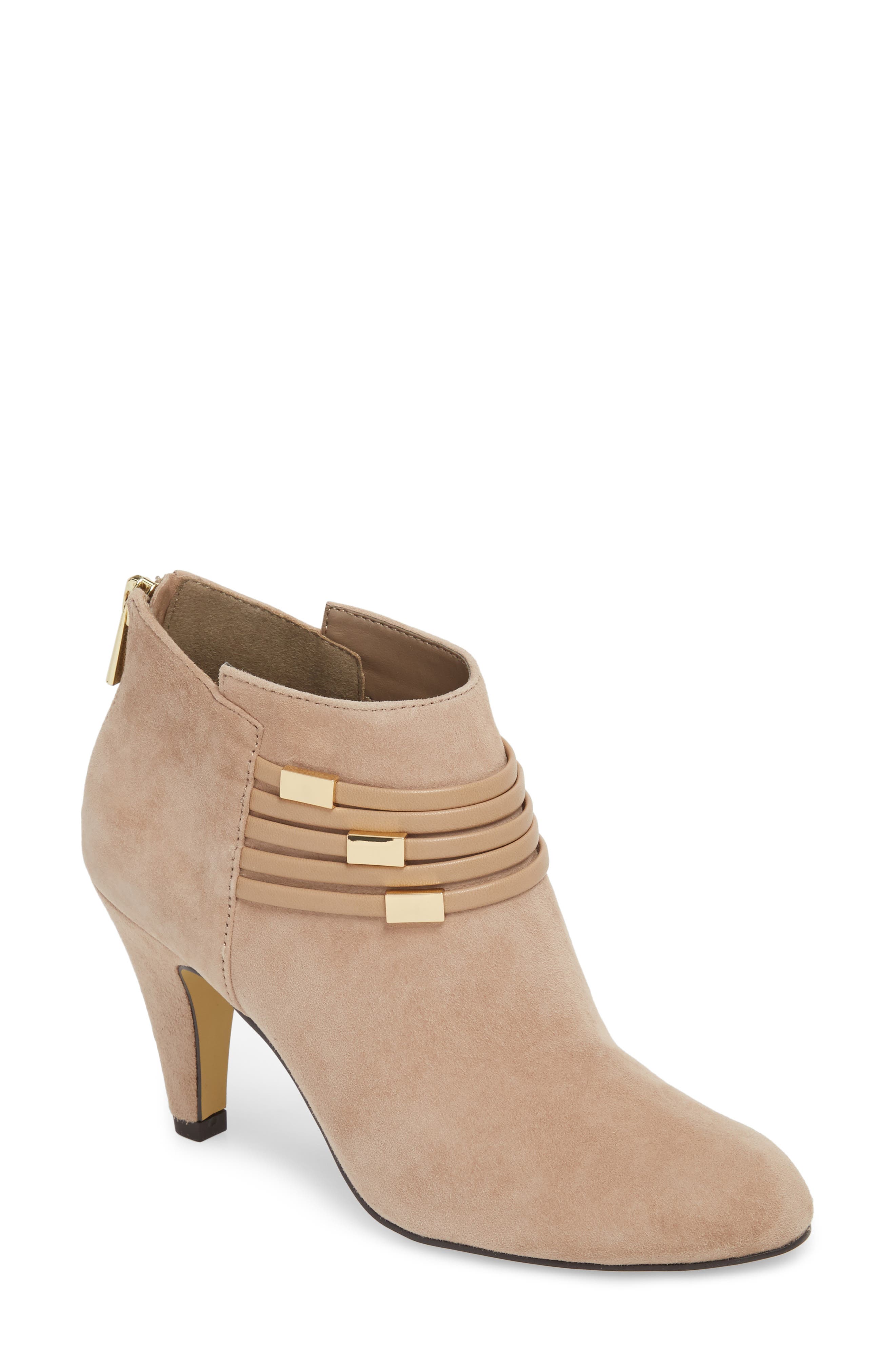 Bella Vita Nerissa Bootie, WW - Brown
