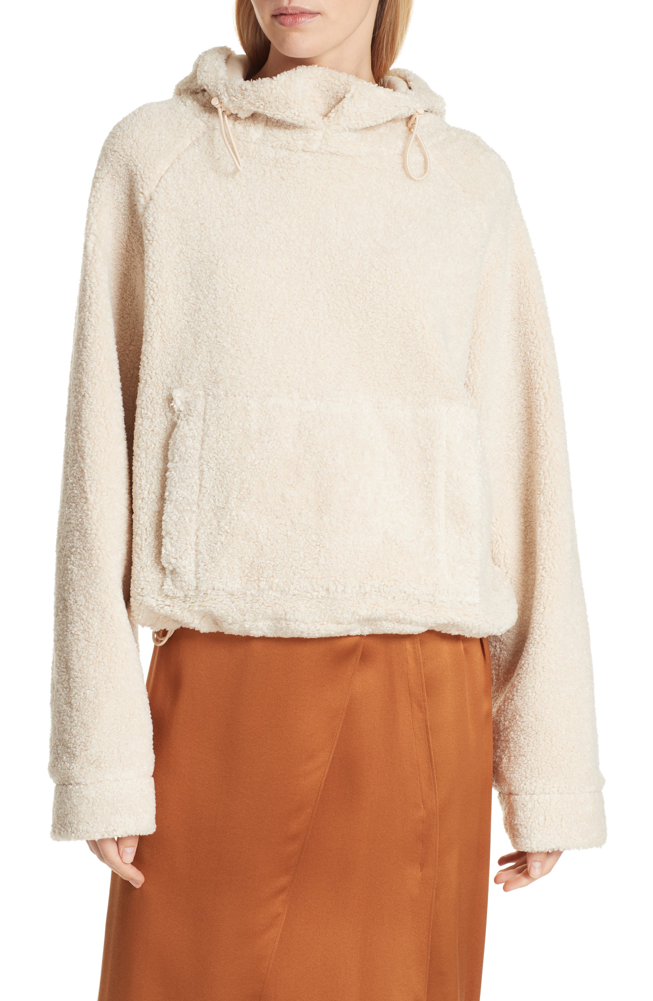 Vince Cozy Hoodie, Ivory