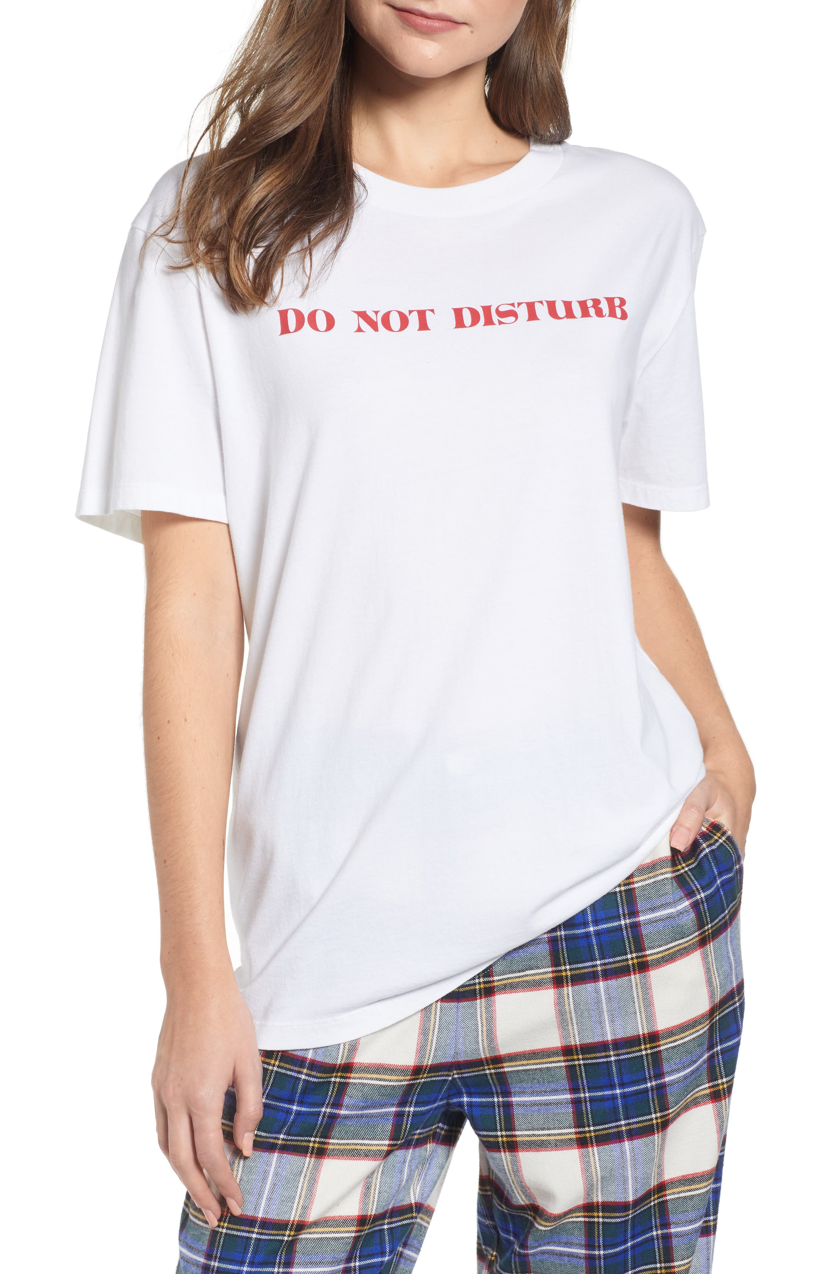 Sleepy Jones Do Not Disturb Tee