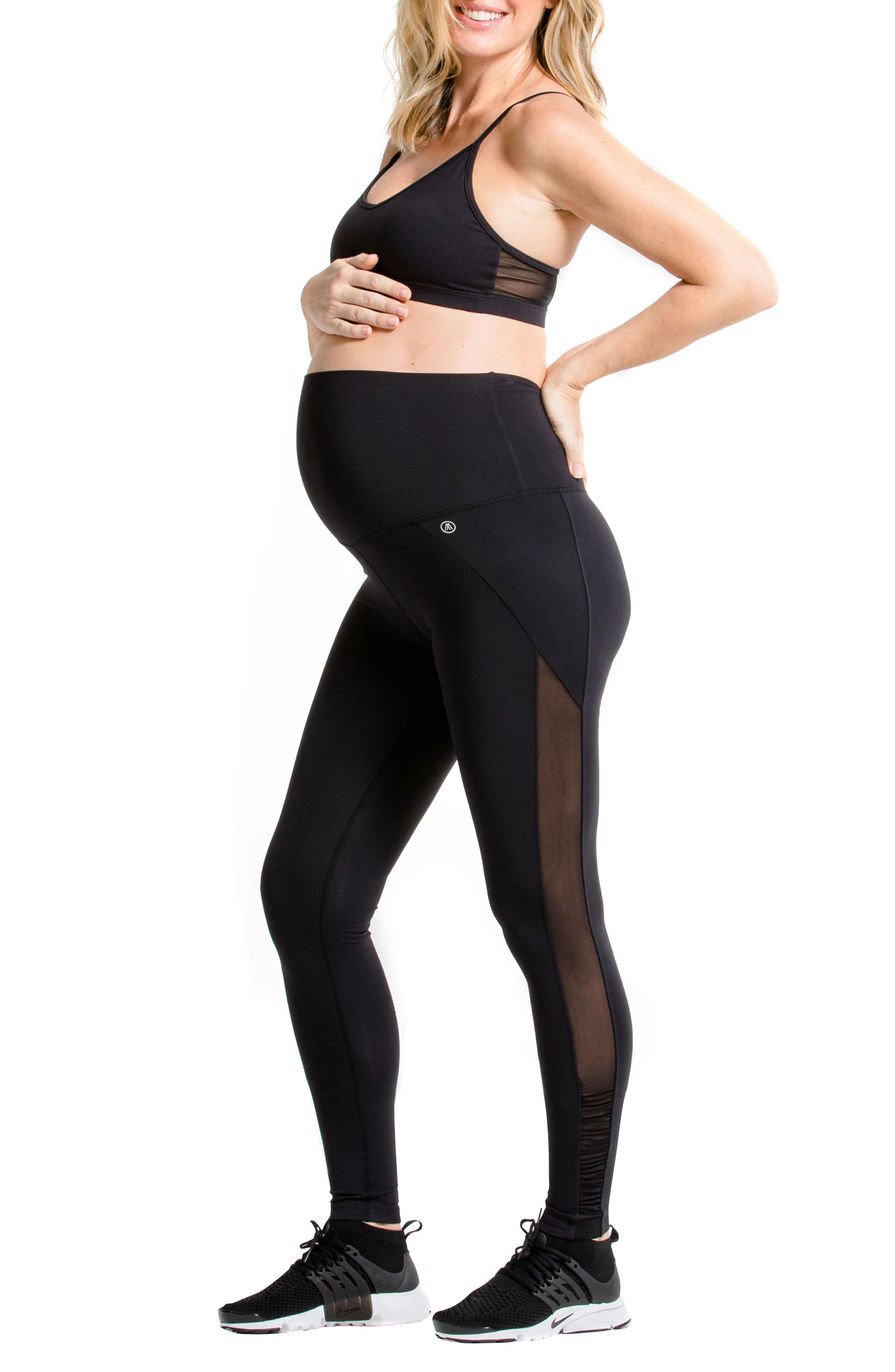 Amari Juno Maternity Leggings, Black