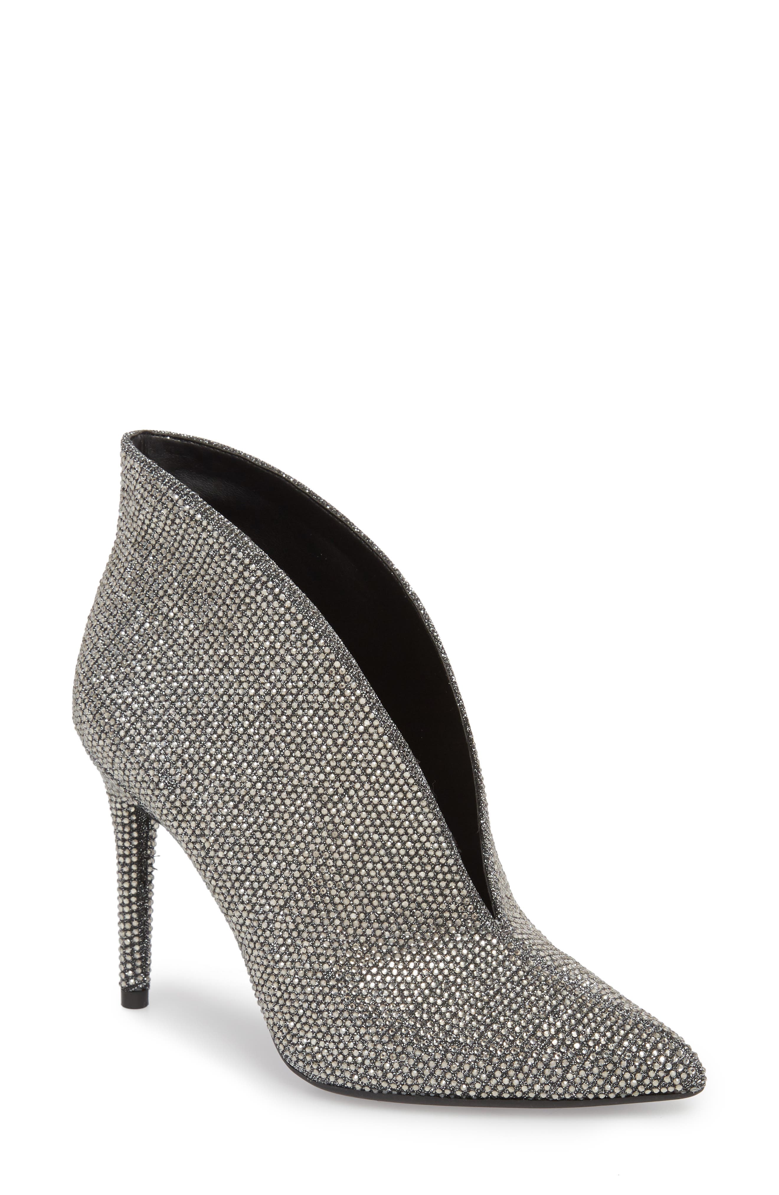 Jessica Simpson Lasnia Embellished Bootie, Metallic