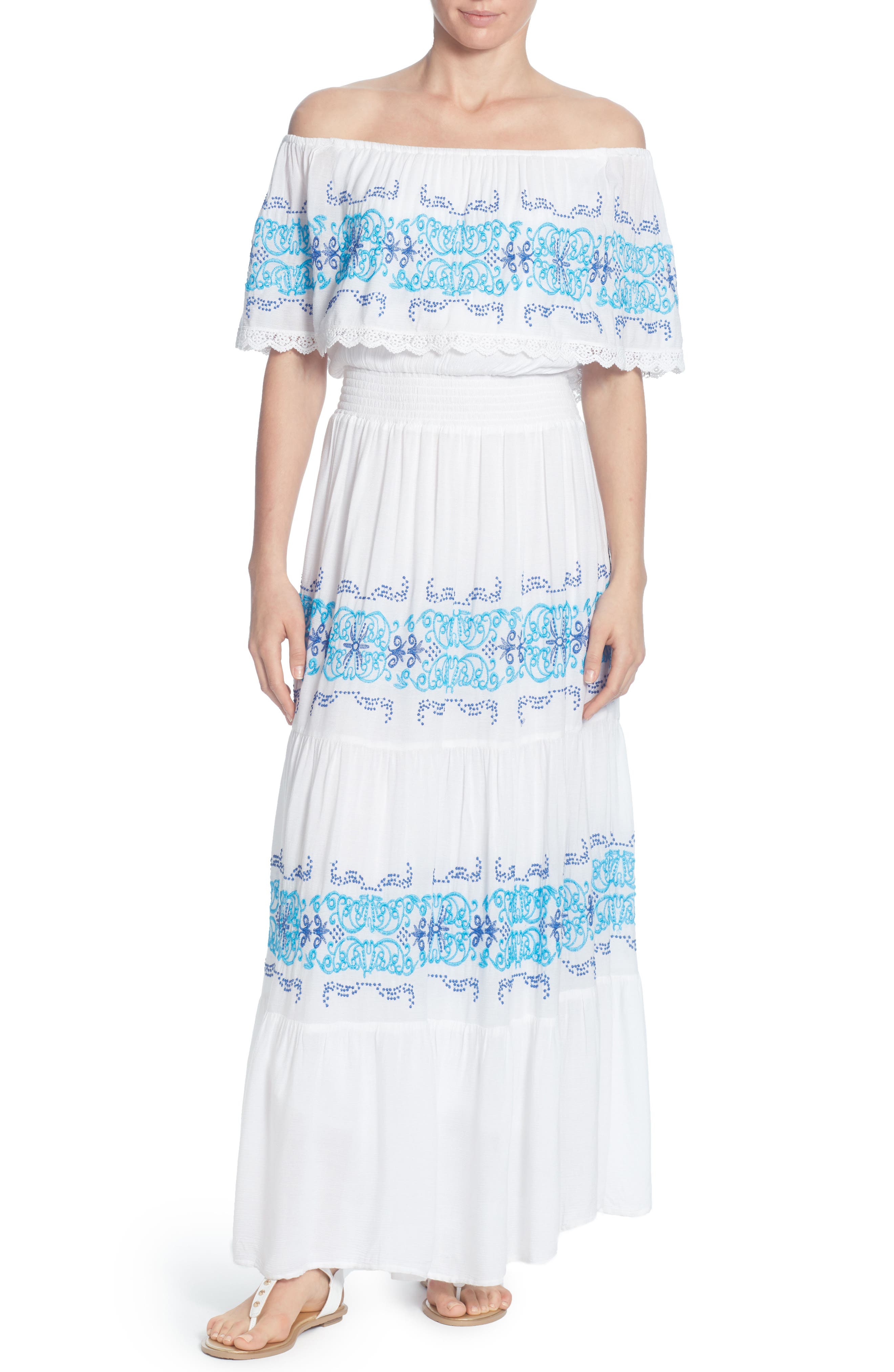 Catherine Catherine Malandrino Charise Maxi Dress, White