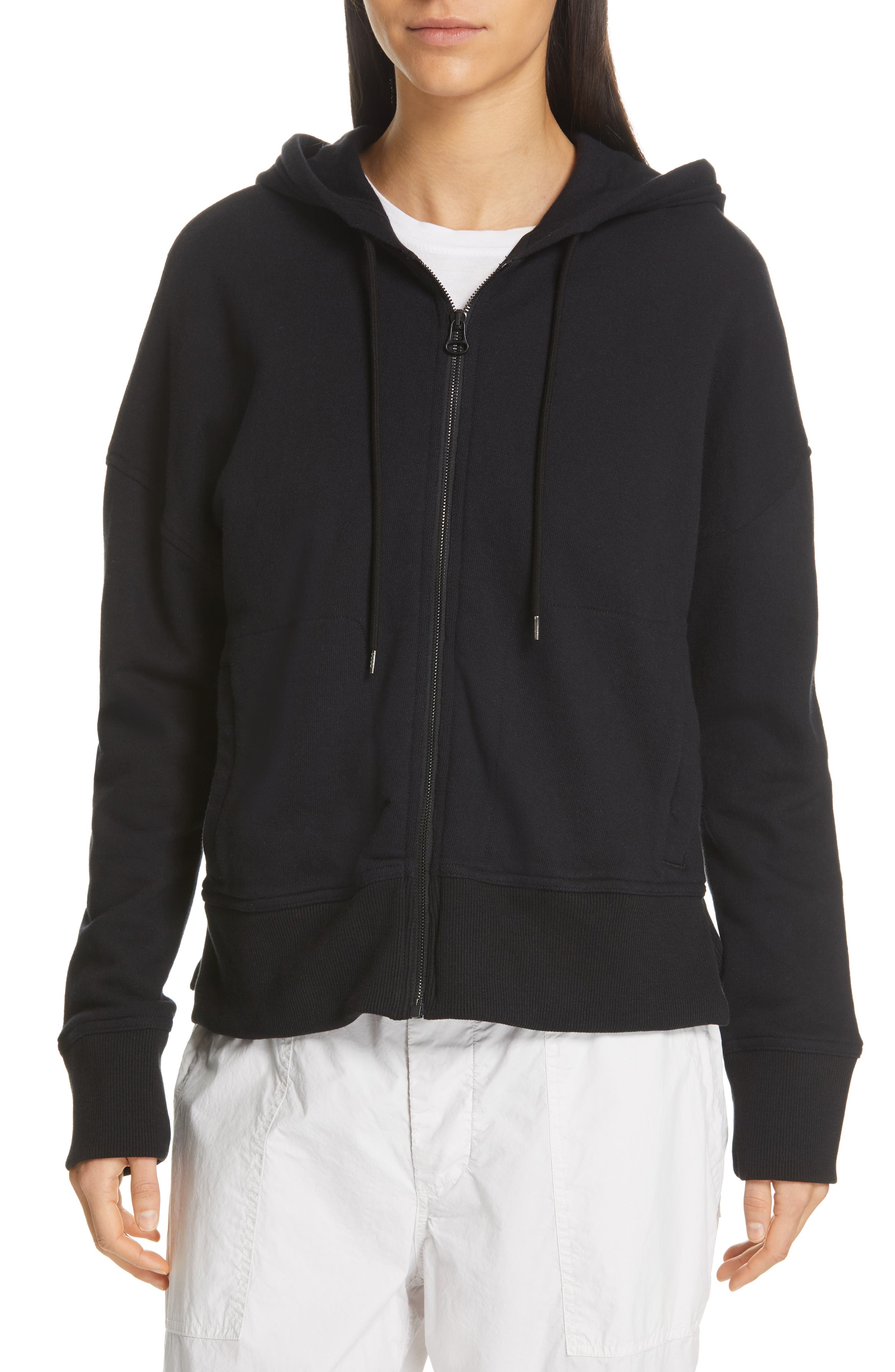 James Perse Side Zip Hoodie