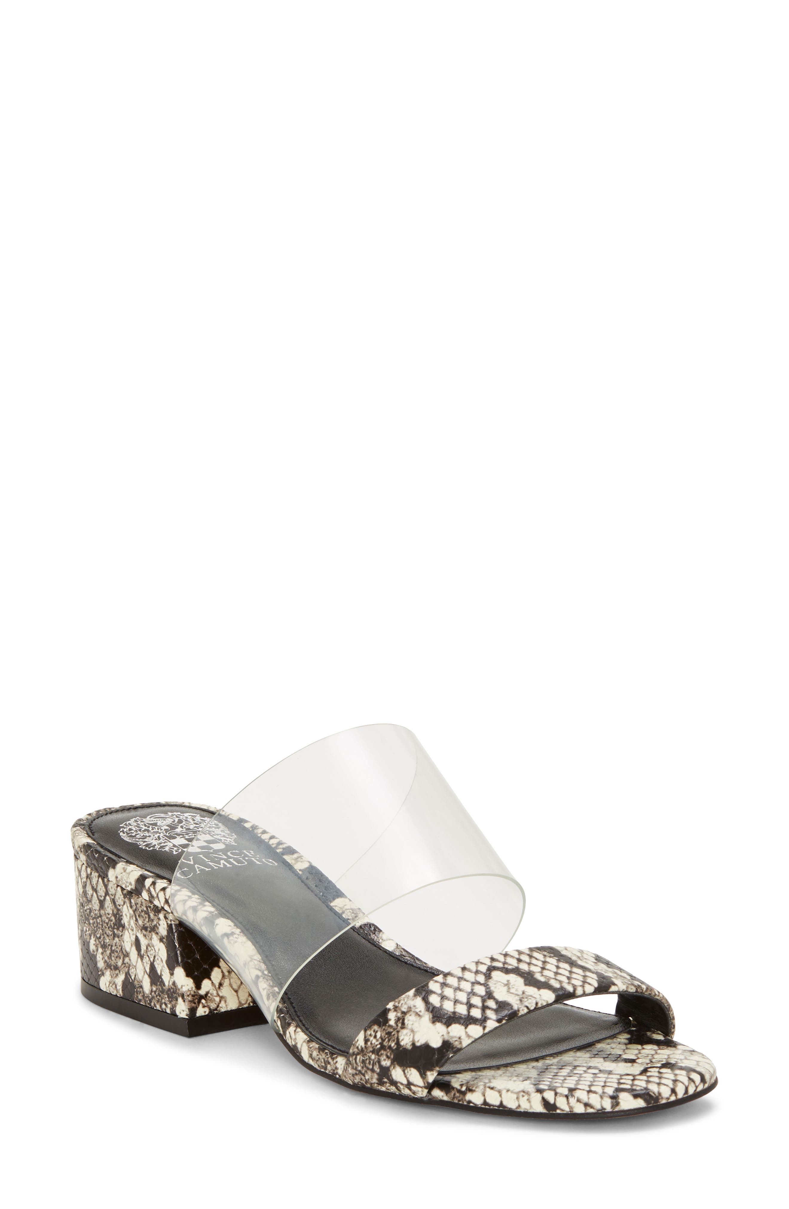 Vince Camuto Caveera Slide Sandal, Black