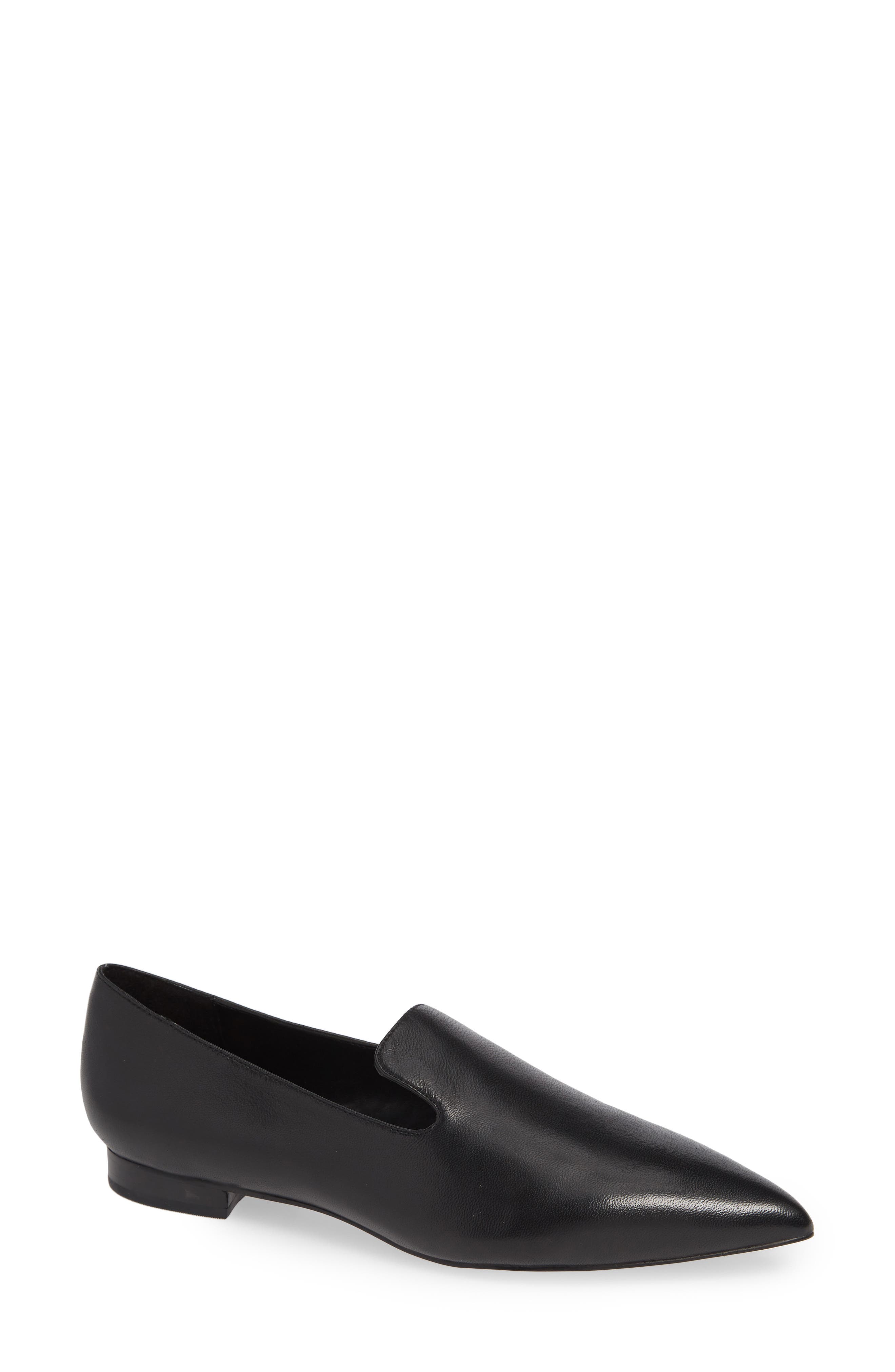 Black Suede Studio Gaby Flat