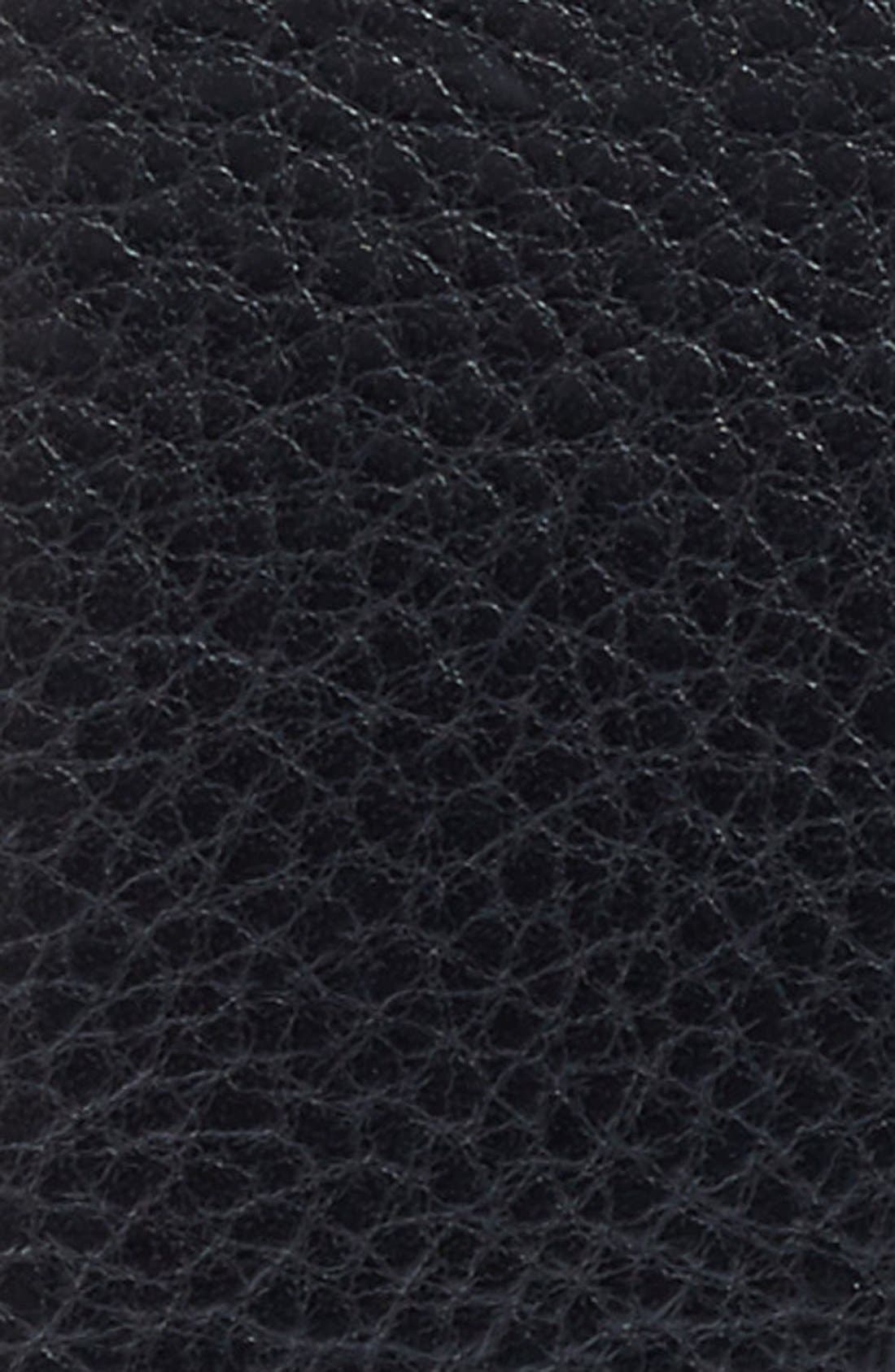 Bosca Heavyweight Leather Belt, Black