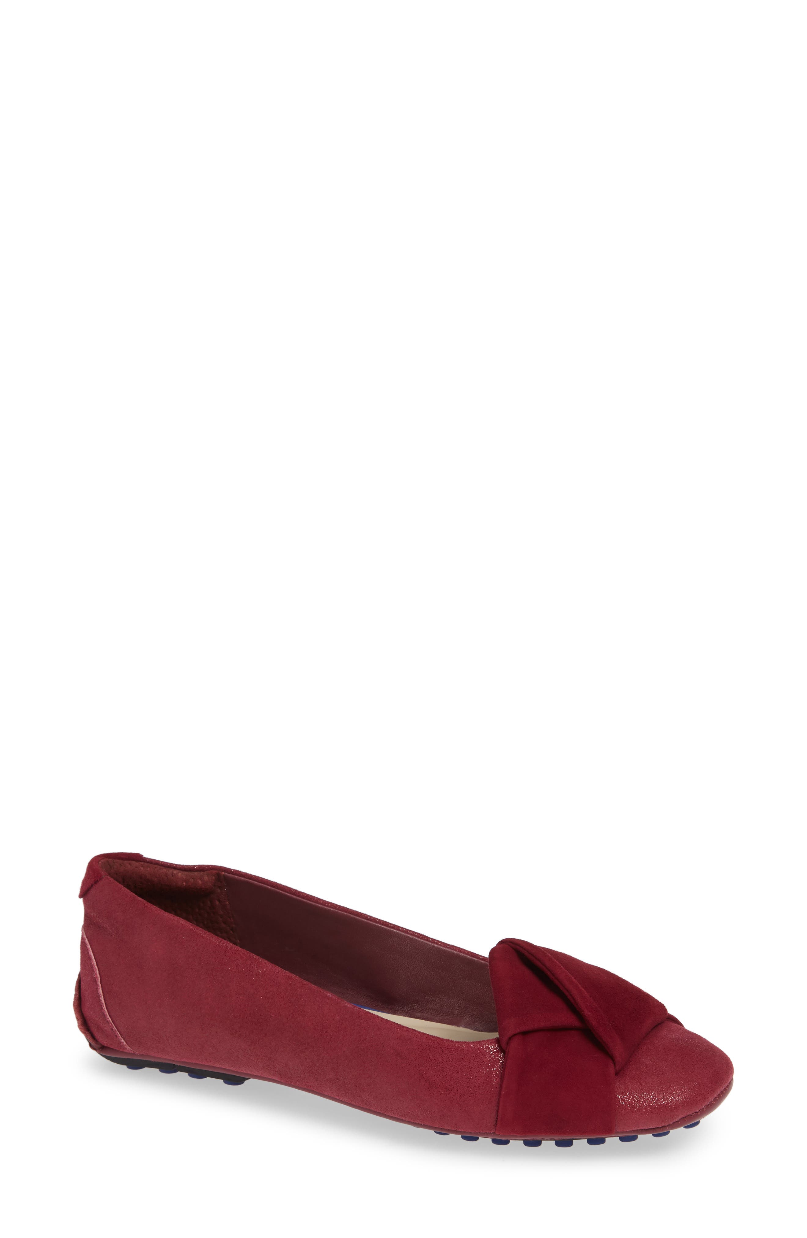 T Tahari Evan Flat- Red