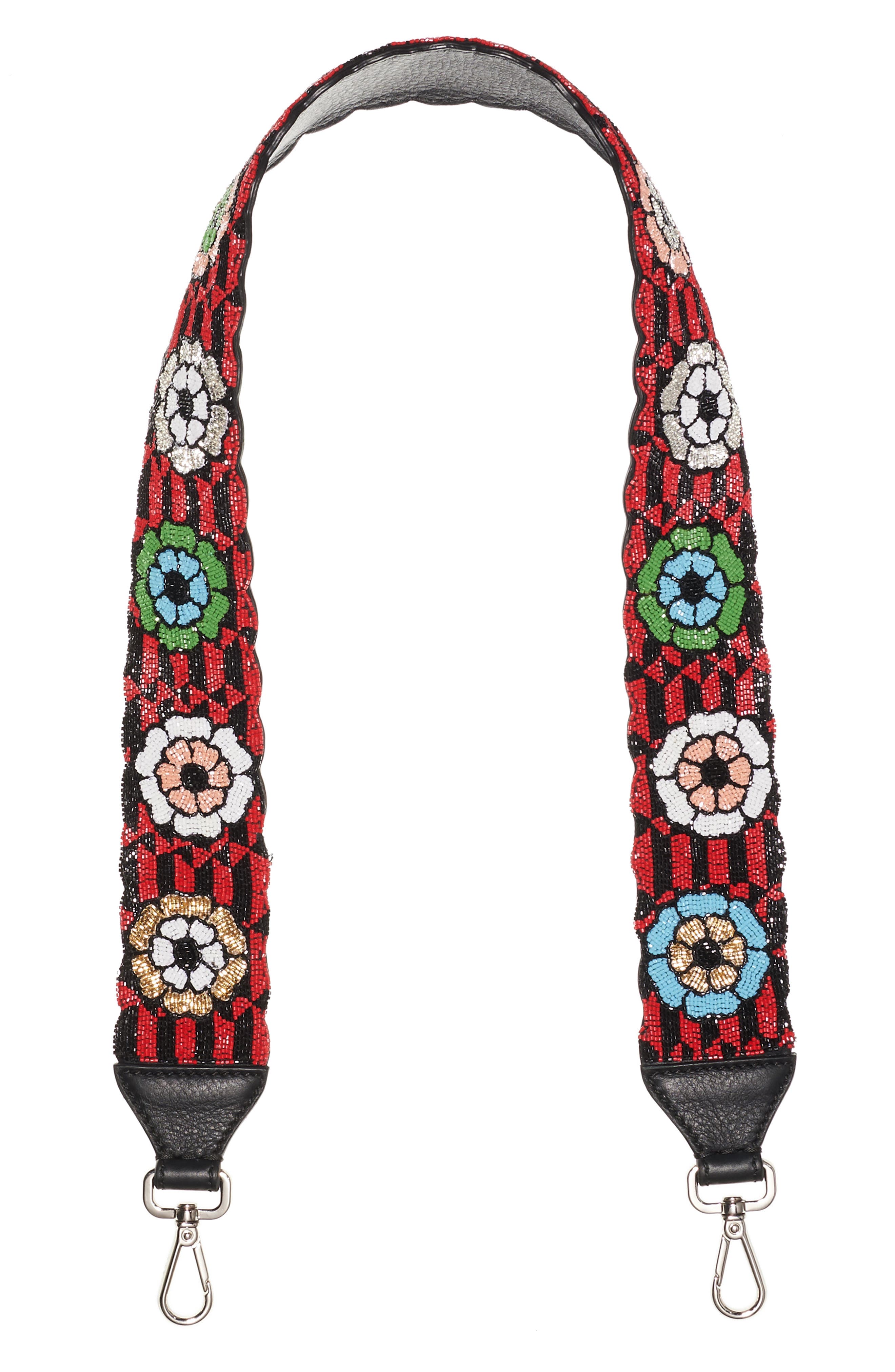 Fendi Beaded Flower Guitar Bag Strap Nordstrom