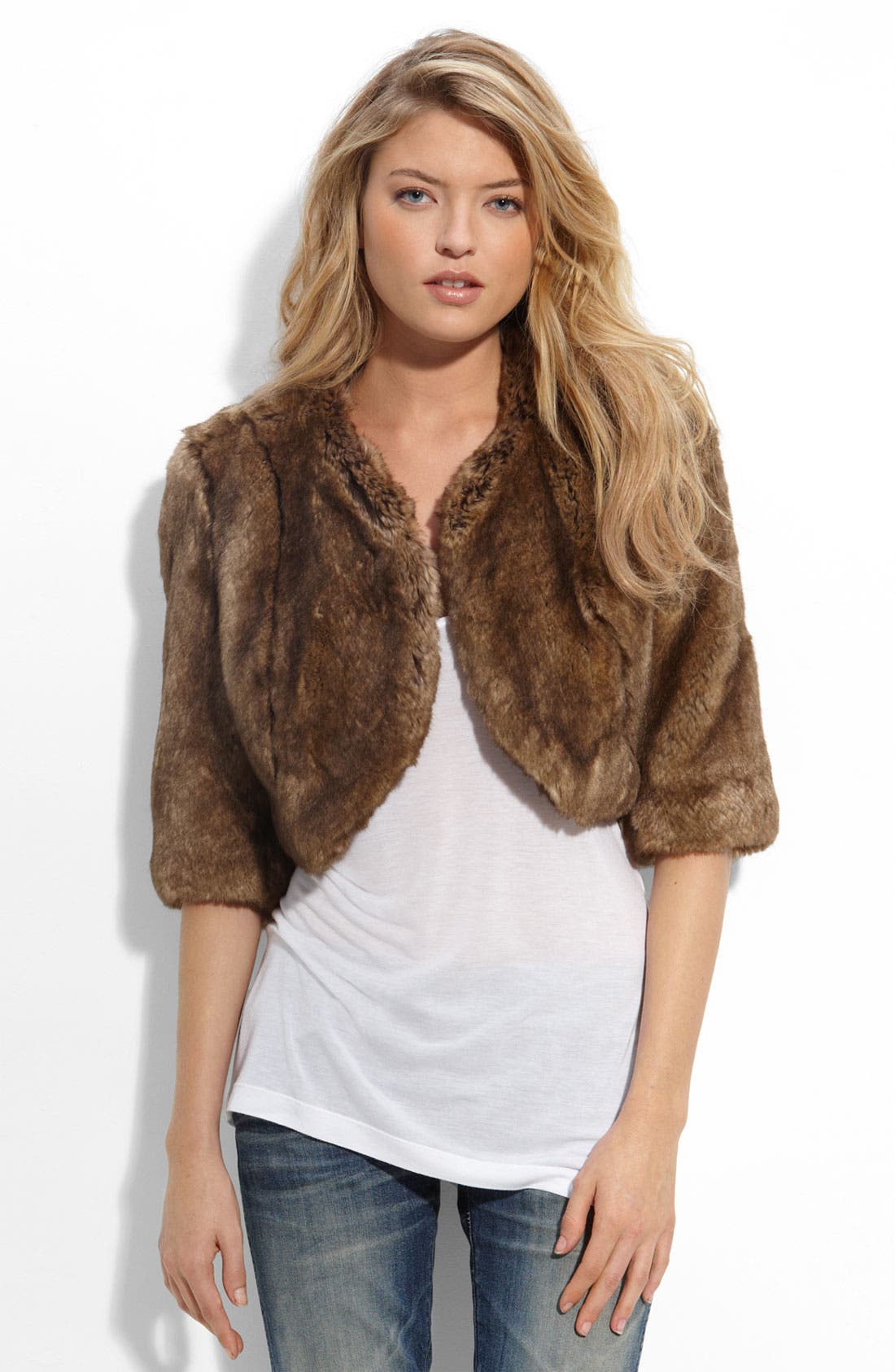 KennaT Faux Fur Shrug Nordstrom