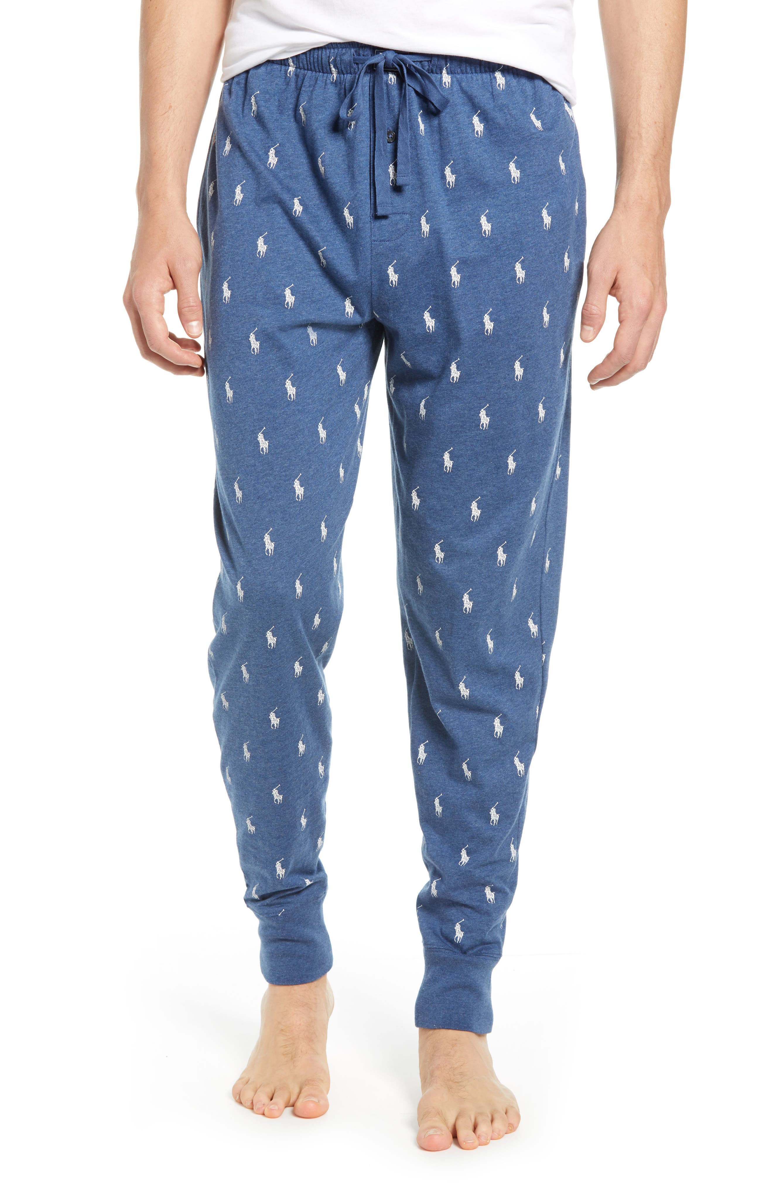 Polo Ralph Lauren Pony Print Pajama Pants, Blue