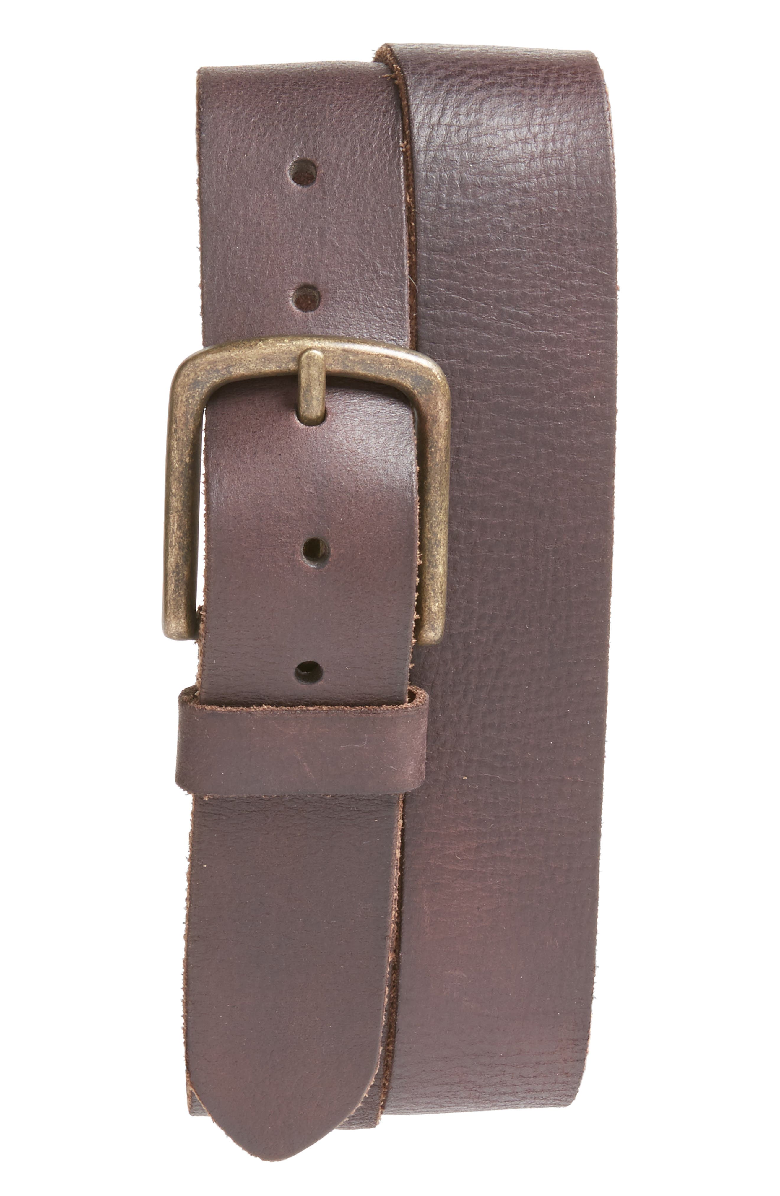 John Varvatos Star Usa Leather Belt