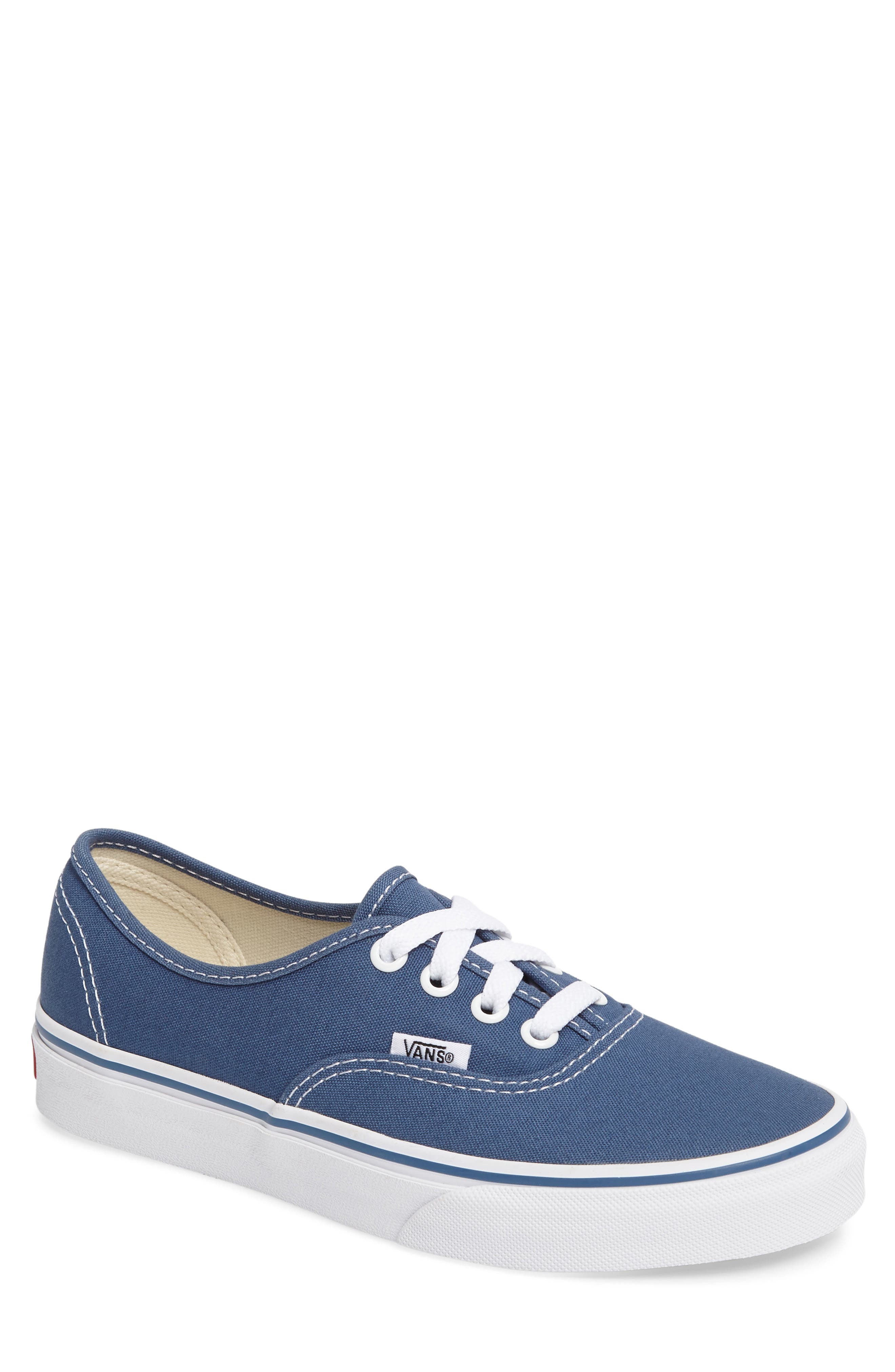 vans authentic sneaker navy