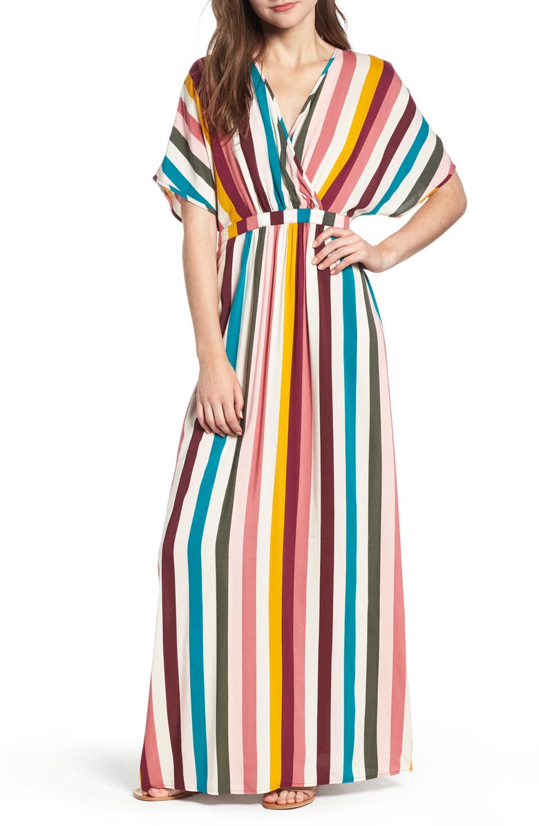 love fire kimono sleeve maxi dres love fire kimono sleeve maxi dres