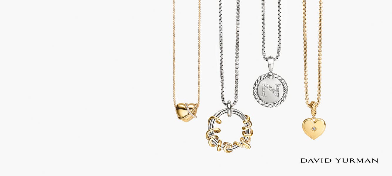David Yurman Modern Charms and Pendants.