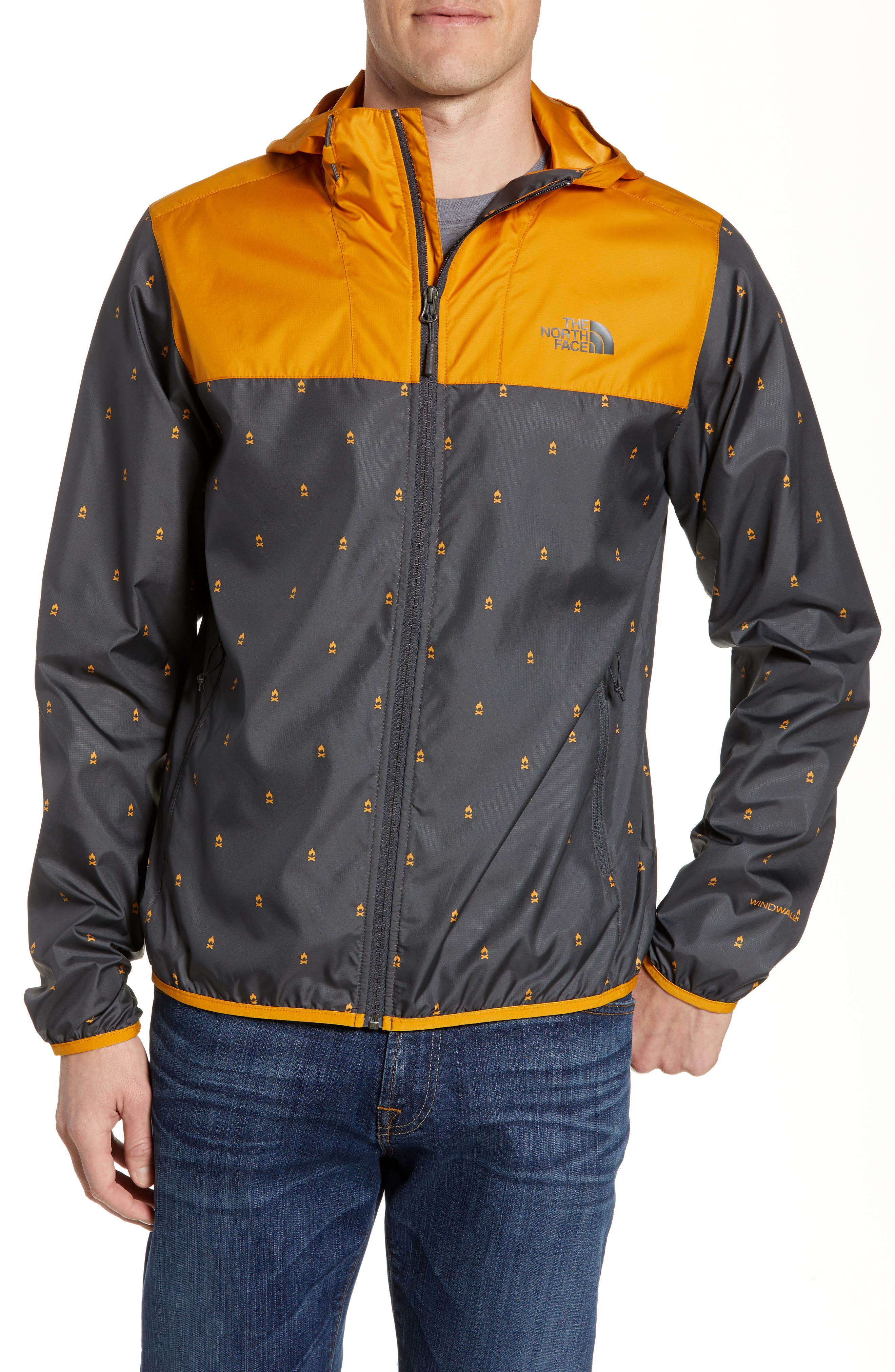 The North Face Cyclone Windwall Jacket, Yellow