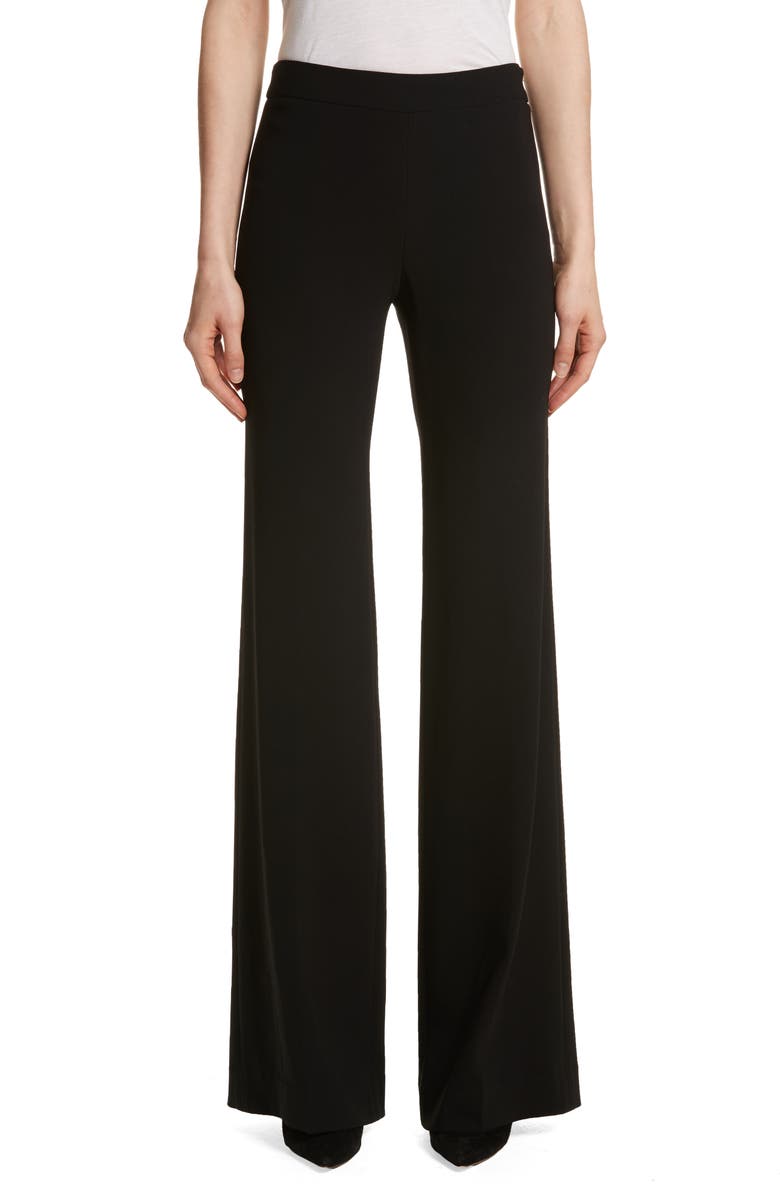 Theory Admiral Crepe Clean Flare Leg Pants | Nordstrom