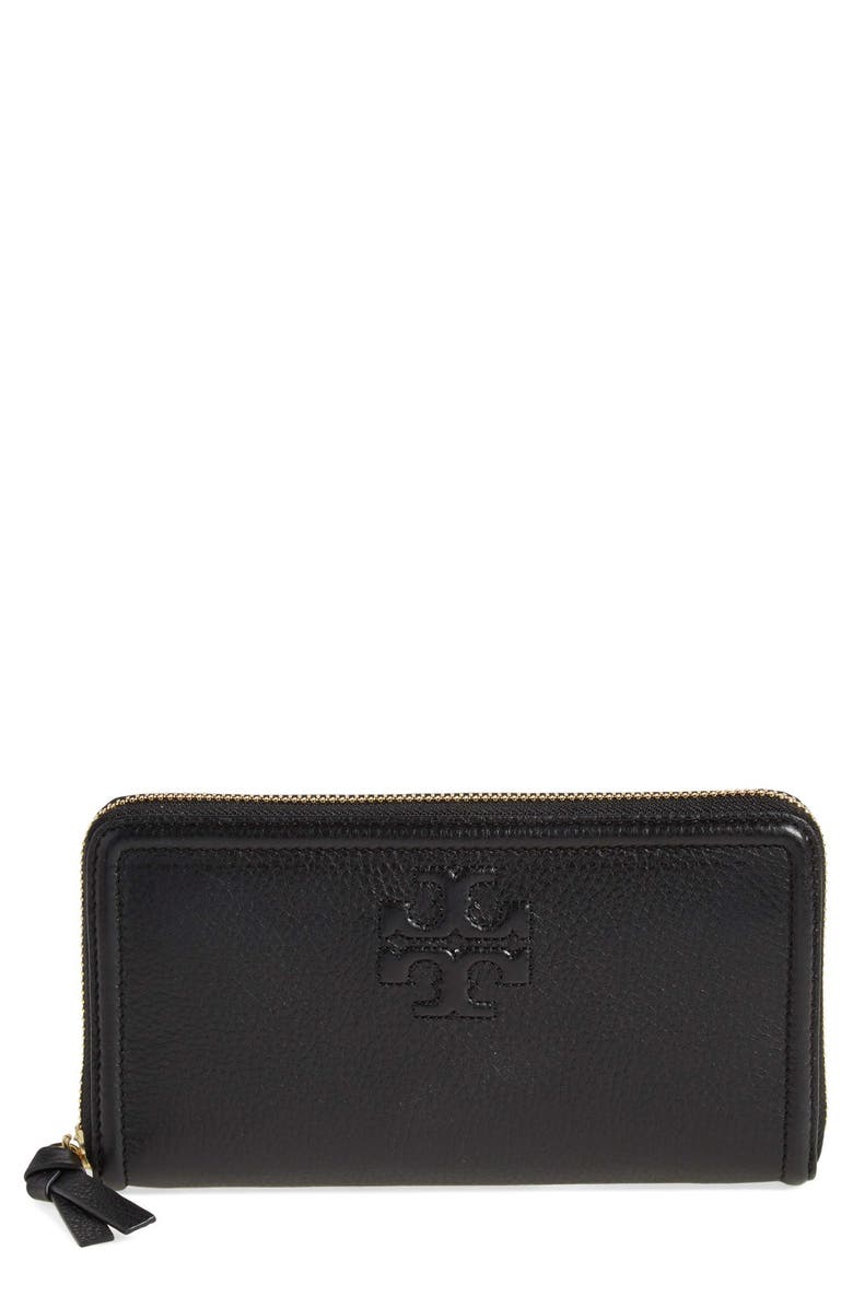 Tory Burch &#39;Thea&#39; Zip Leather Continental Wallet | Nordstrom