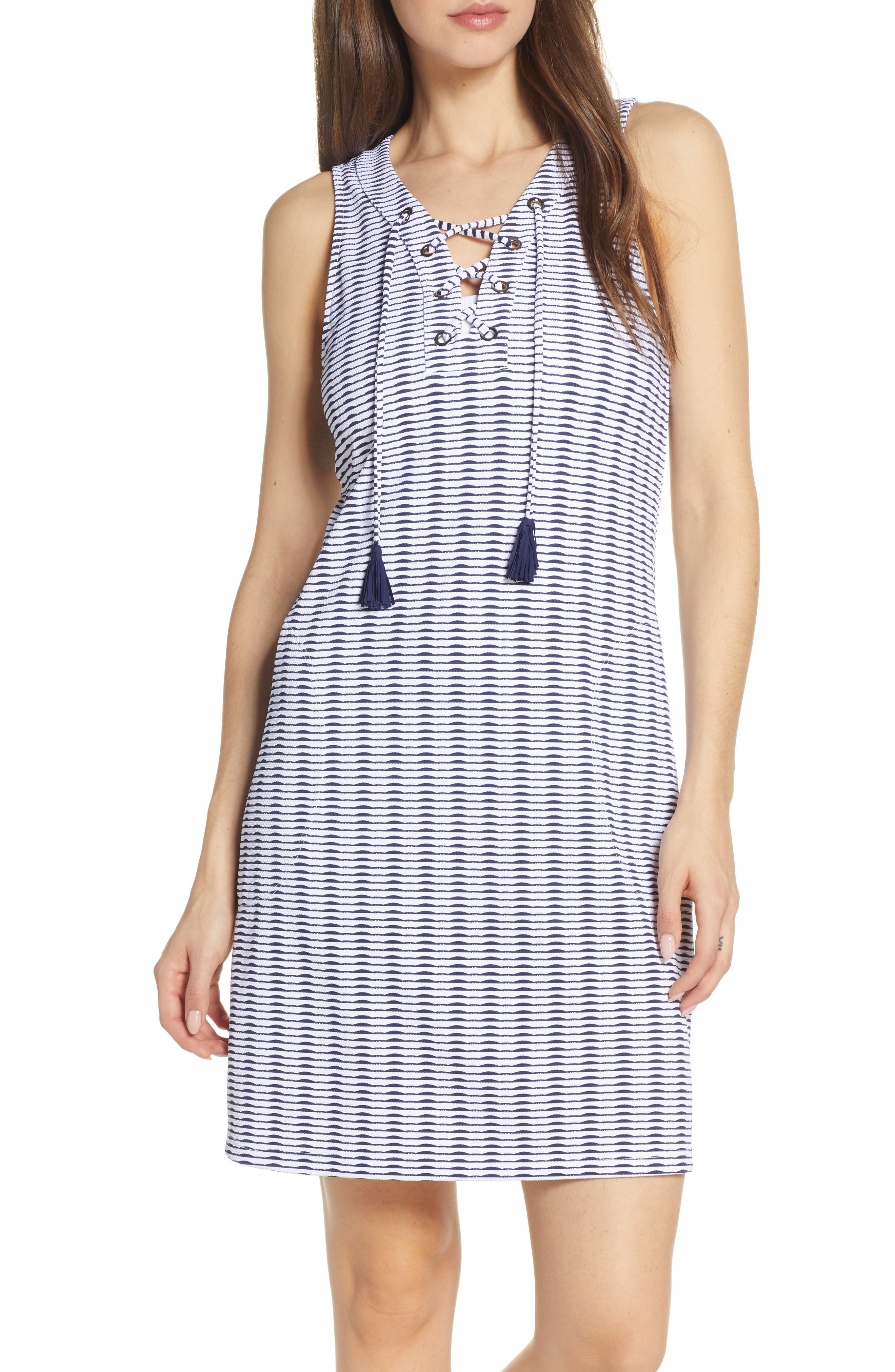 Tommy Bahama Island Cays Cover-Up Dress, White