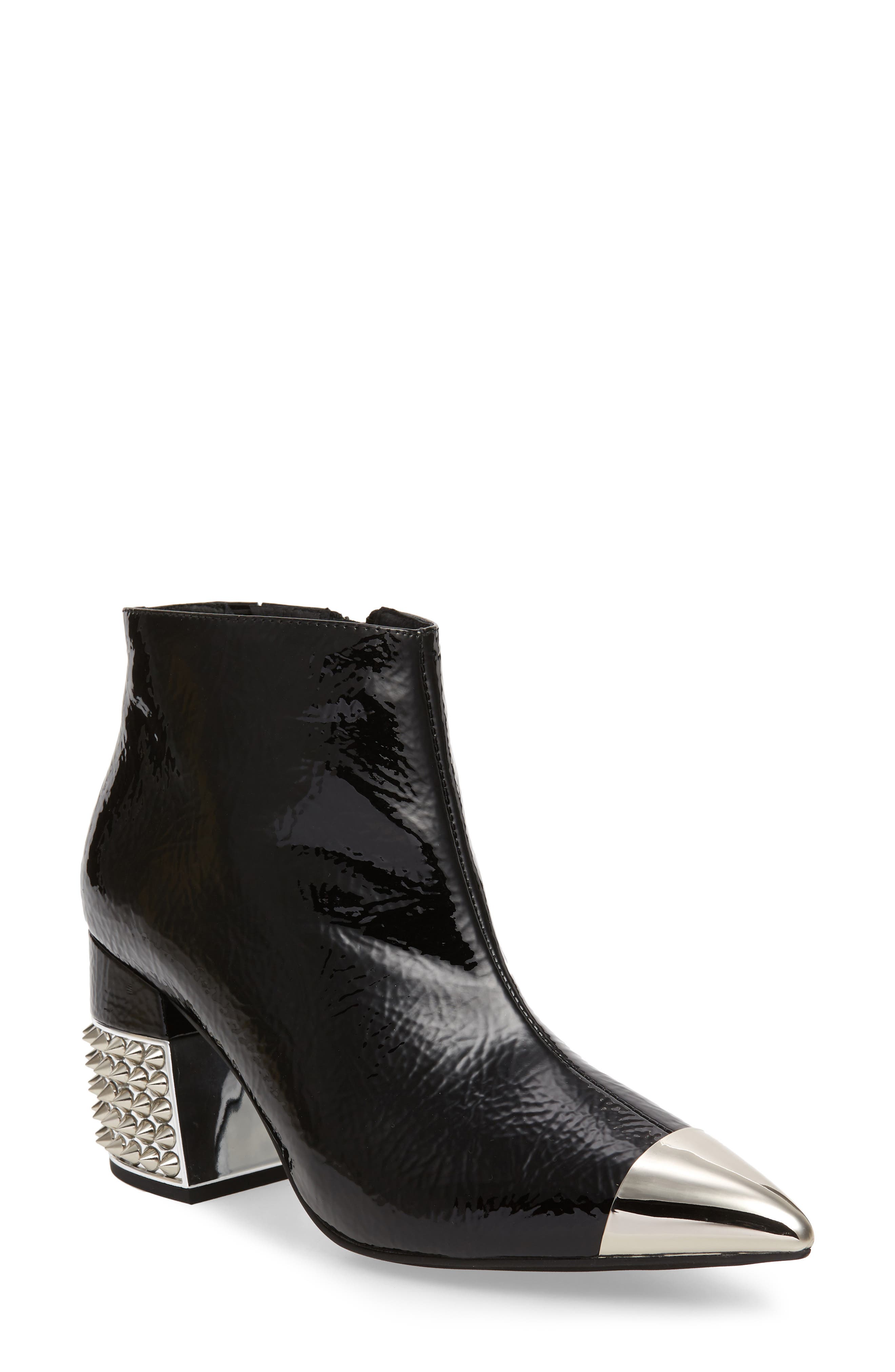 Jeffrey Campbell Final-Smt Studded Bootie- Black