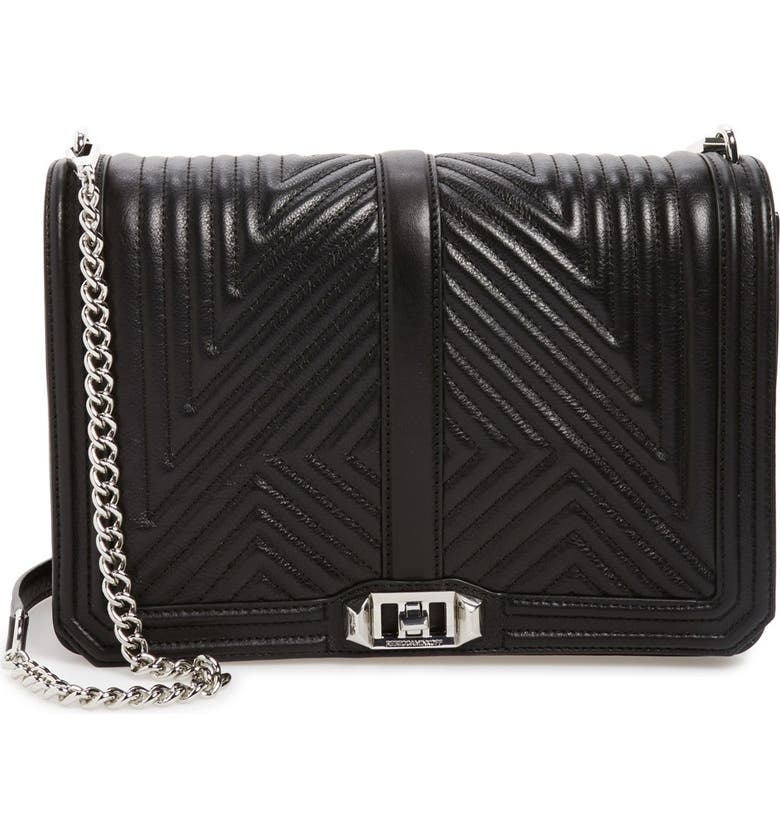 Rebecca Minkoff 'Geo Quilted Love Jumbo' Crossbody Bag | Nordstrom