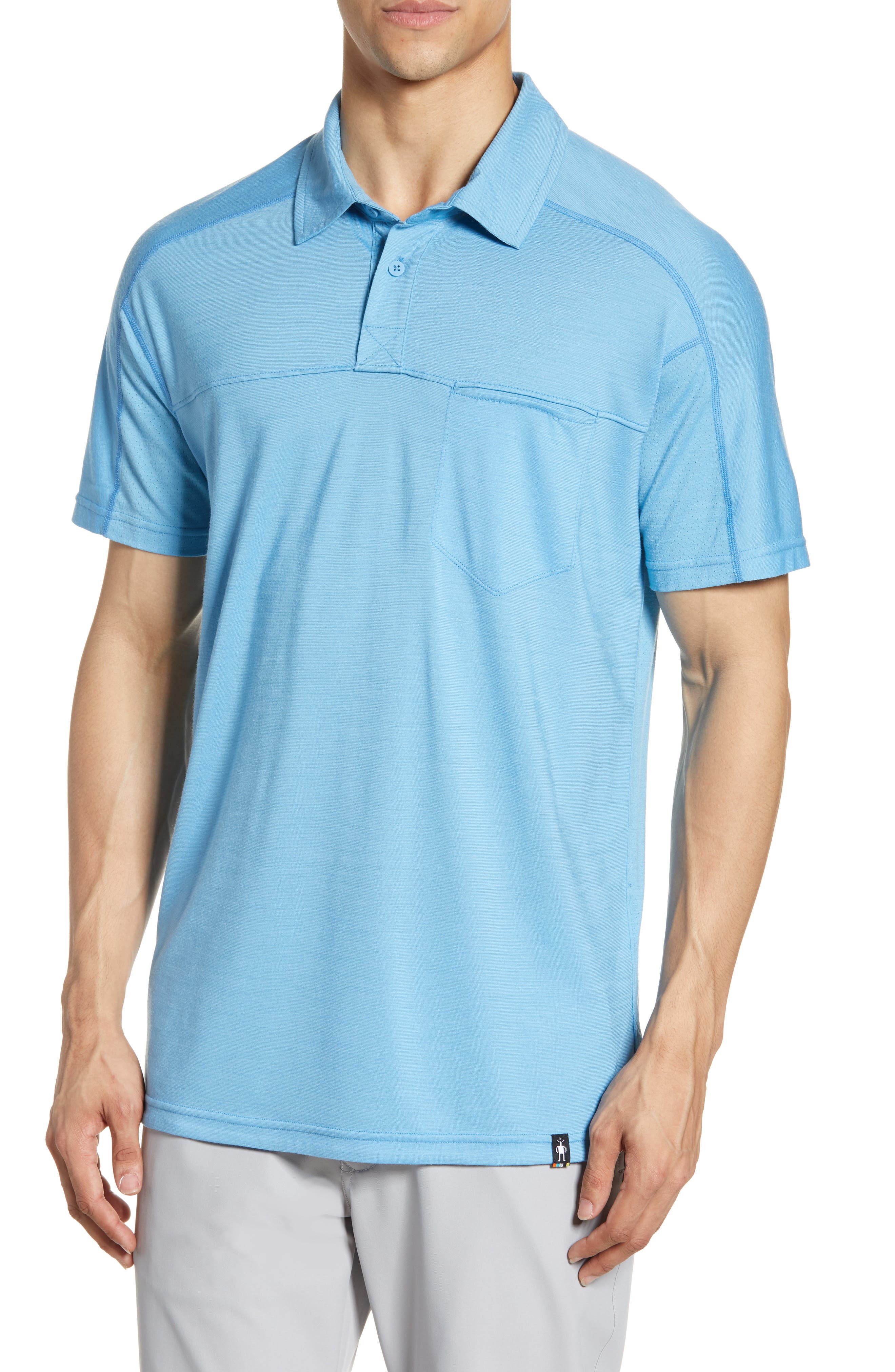Smartwool Merino Sport 150 Polo, Blue