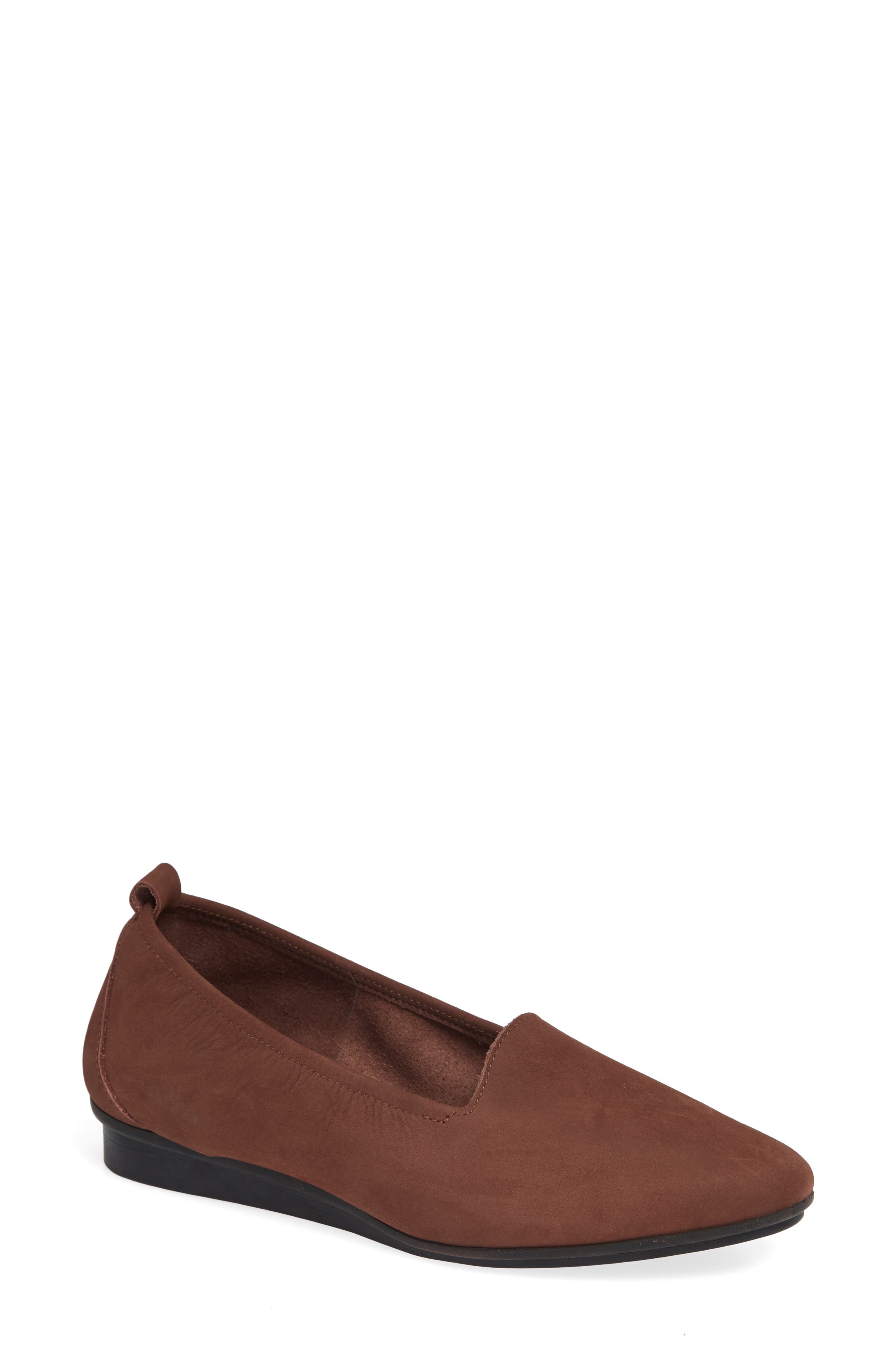 Arche Ninolo Water Resistant Flat, Brown