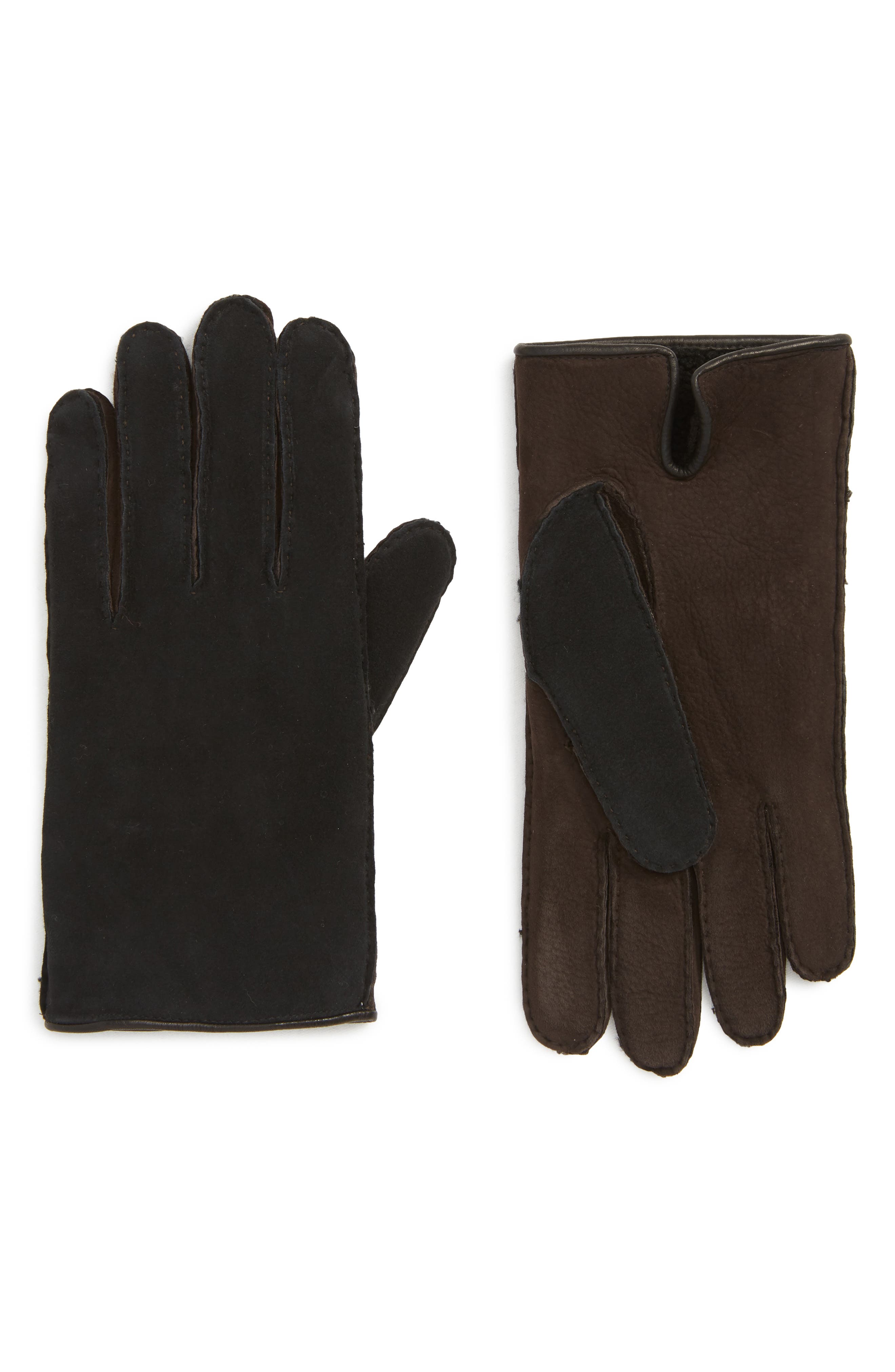 Hickey Freeman Leather Gloves - Black