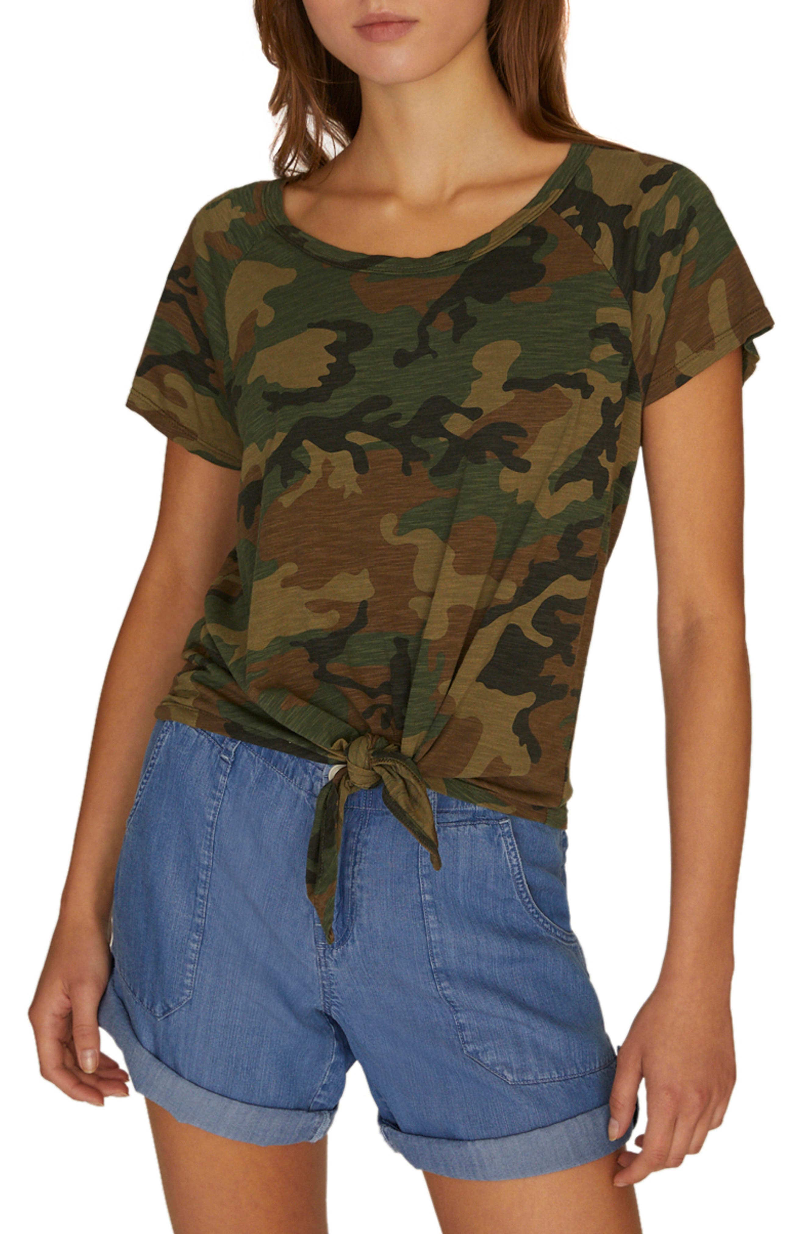 Petite Sanctuary Lou Tie Tee, Green