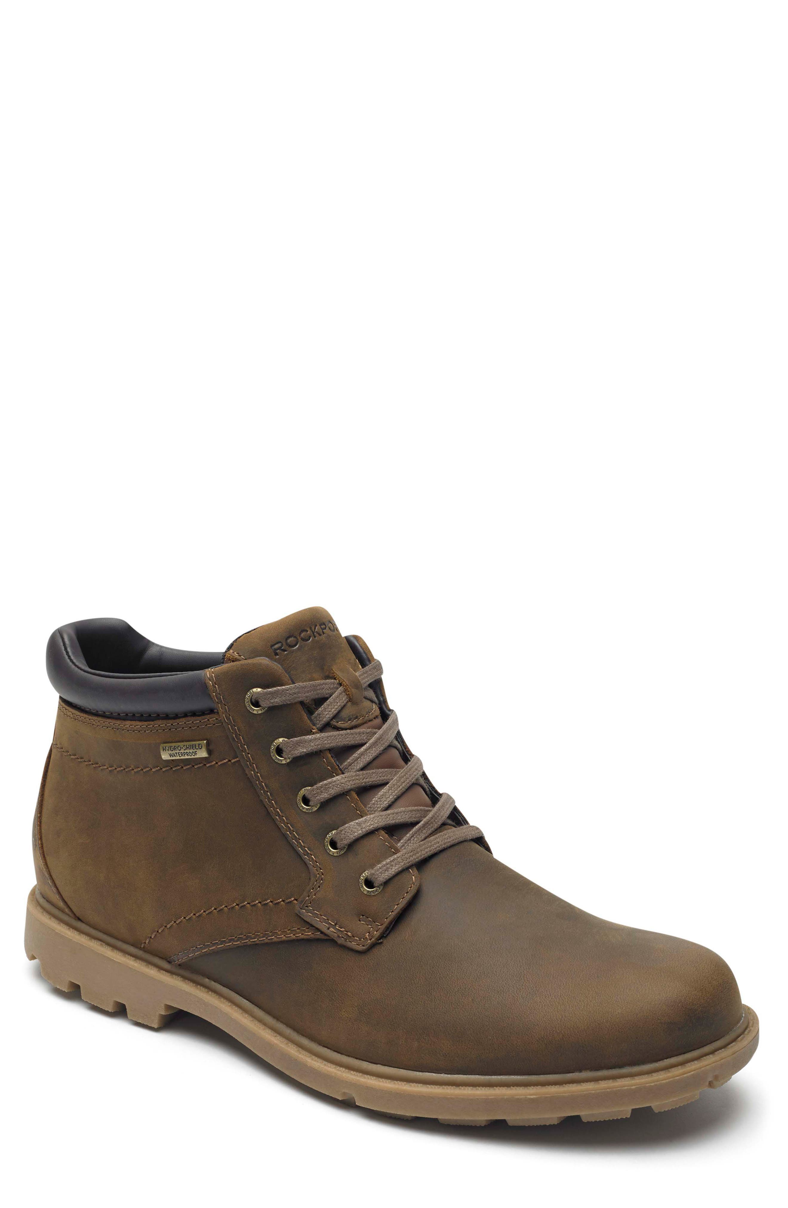 Rockport Boston Waterproof Boot, Brown