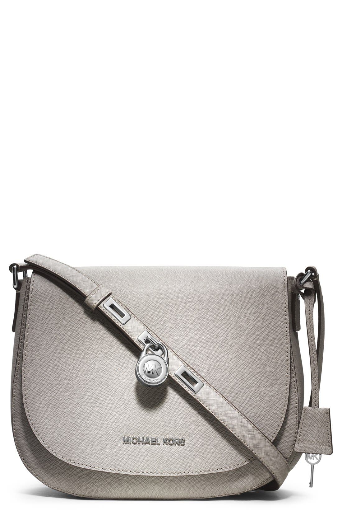 MICHAEL Michael Kors 'Large' Saffiano Leather Crossbody Bag Nordstrom