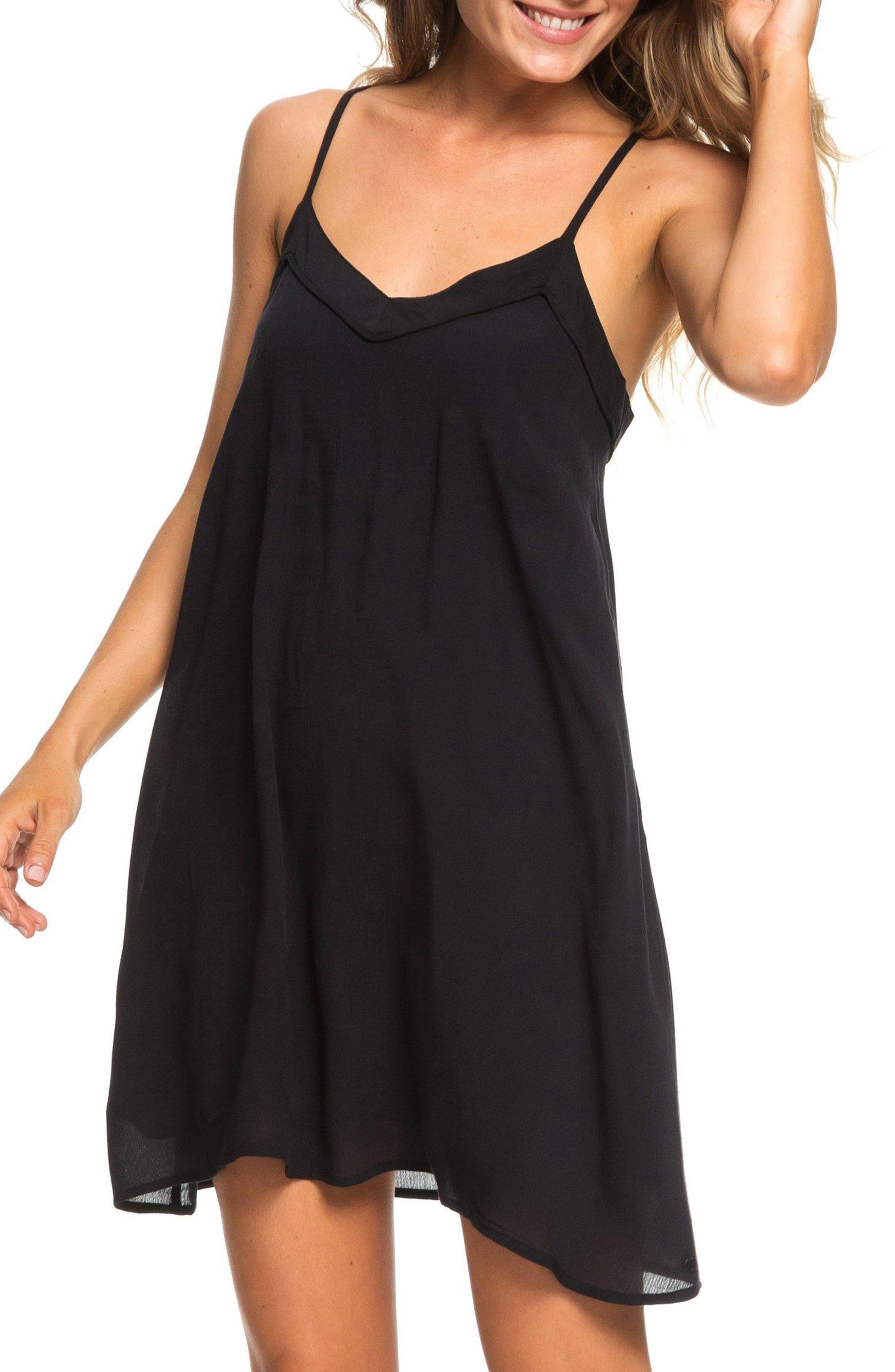 Roxy Off We Go Minidress, Black