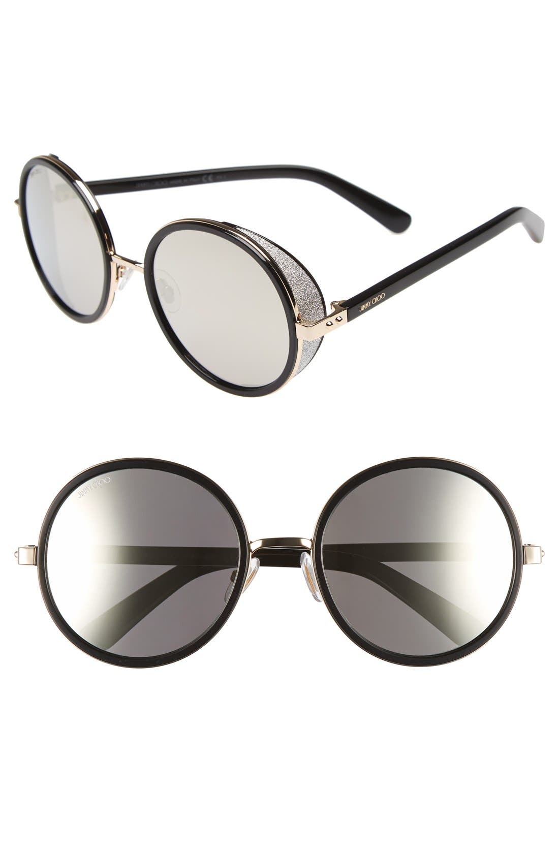Jimmy Choo 'Andies' 54mm Round Sunglasses Nordstrom