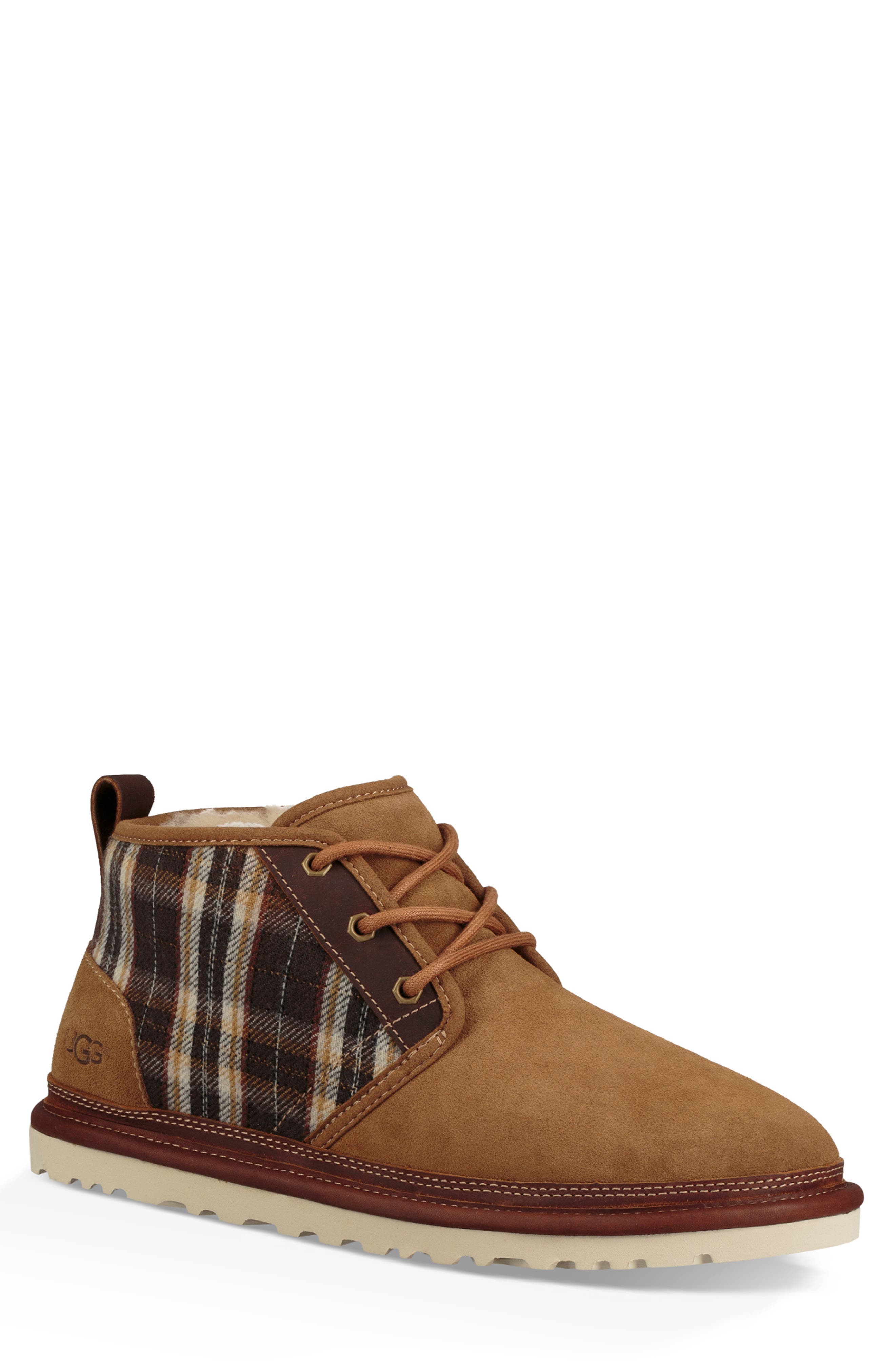 Ugg Neumel Mixed Media Chukka Boot, Brown
