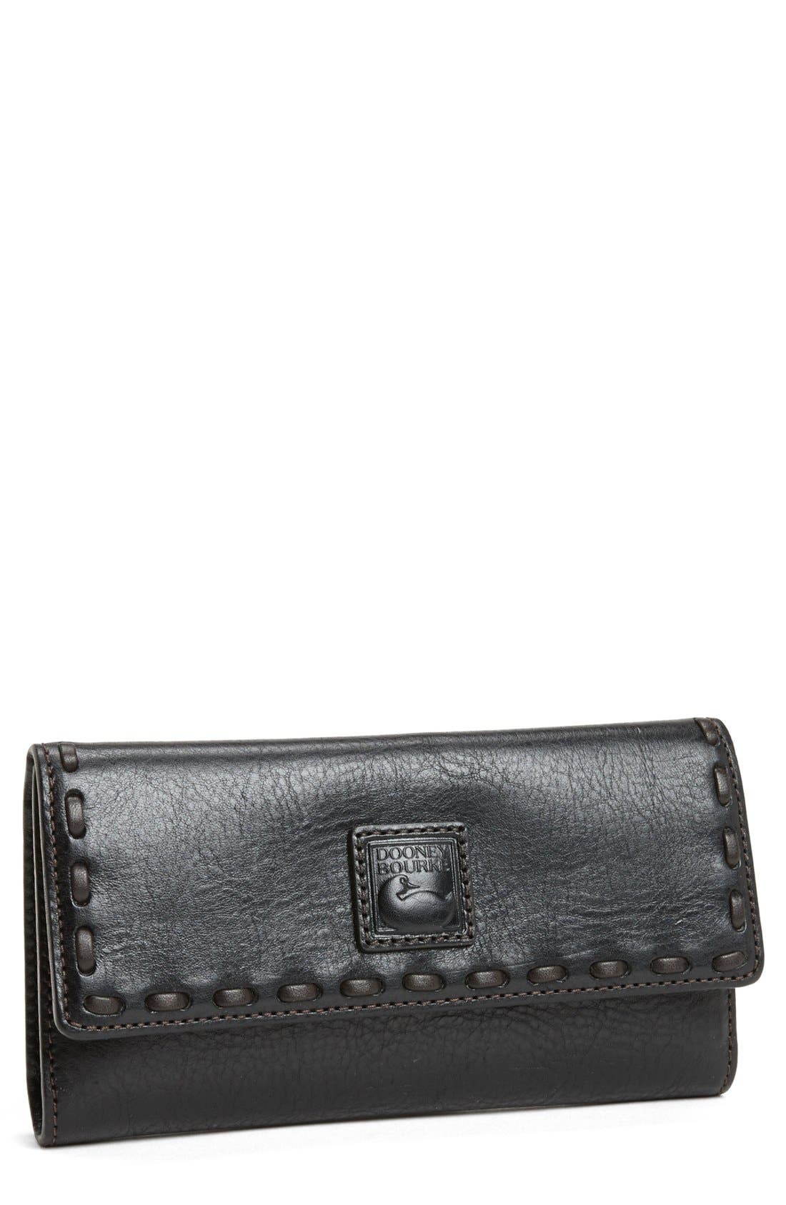 Dooney & Bourke Leather Checkbook Wallet Nordstrom